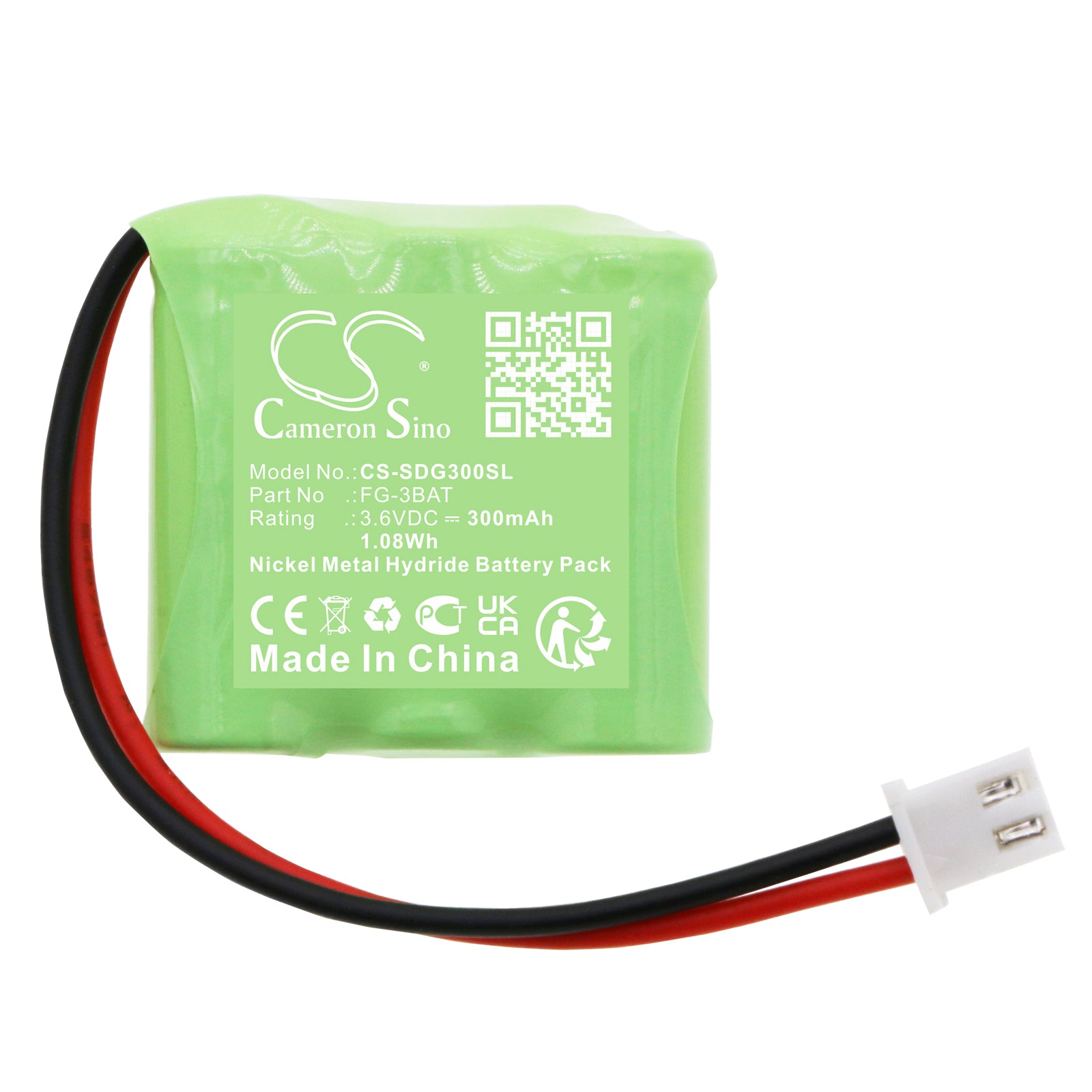 Ni-MH, Equipment, Survey, Test Battery fits Shimpo Fg-3000, 3.6V, 300mAh Equipment, Survey, Test Cameron Sino Technology Limited