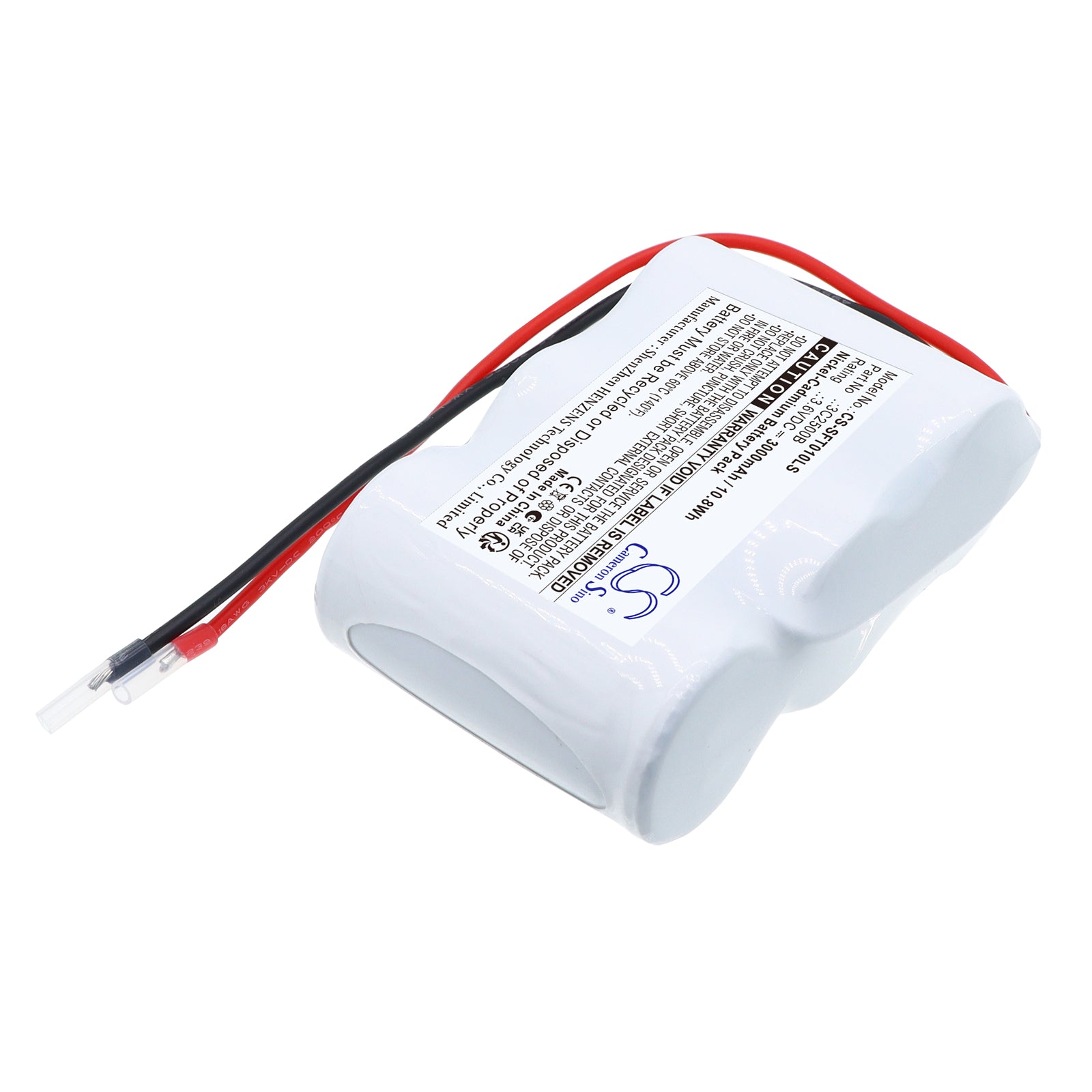 3.6V, Ni-CD, 3000mAh, Battery fits Van Lien 400202, 1190010V, 10.8Wh Emergency Lighting Cameron Sino Technology Limited