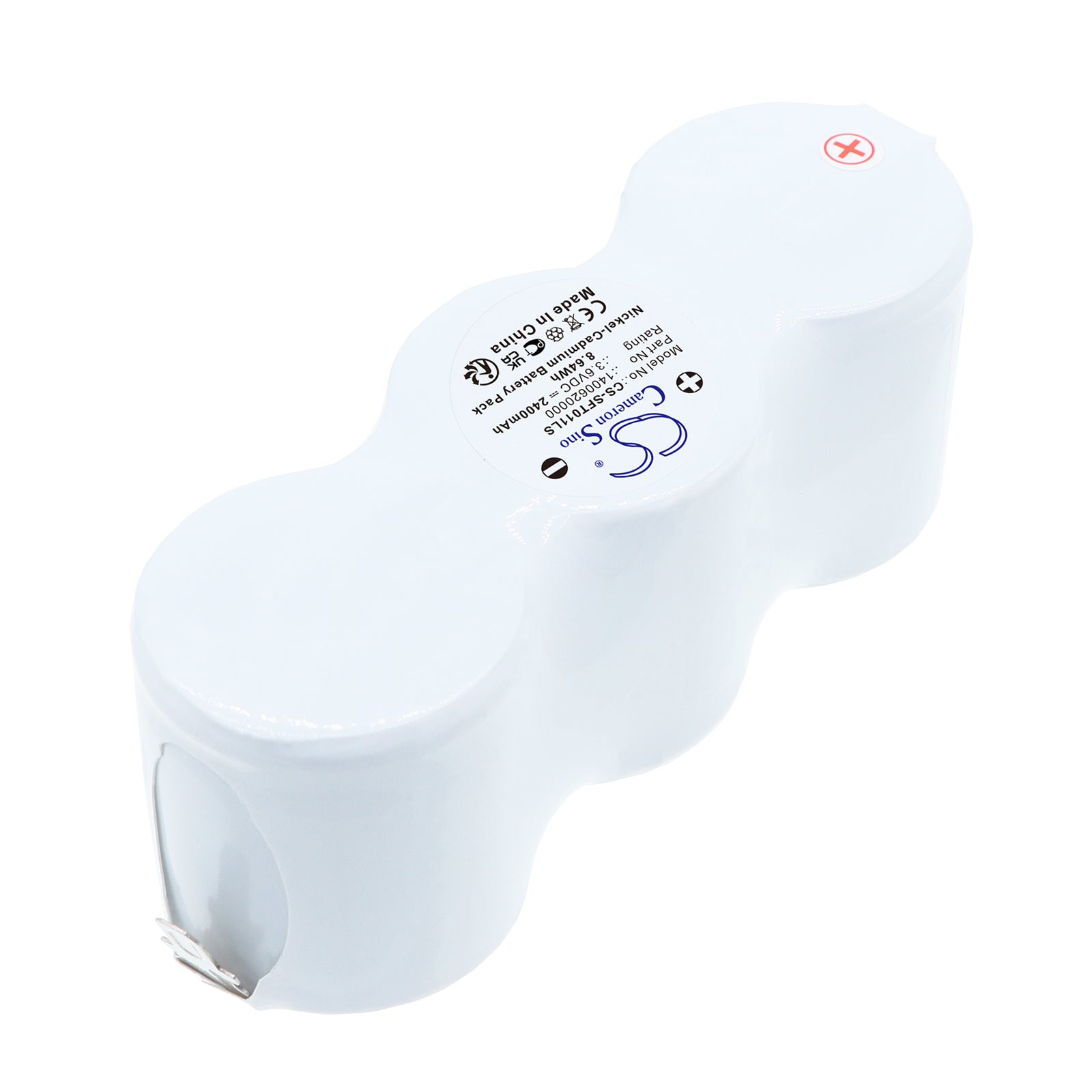 3.6V, Ni-CD, 2400mAh, Battery fits Van Lien 3D2.0HT, 801861, 8.64Wh Emergency Lighting Cameron Sino Technology Limited