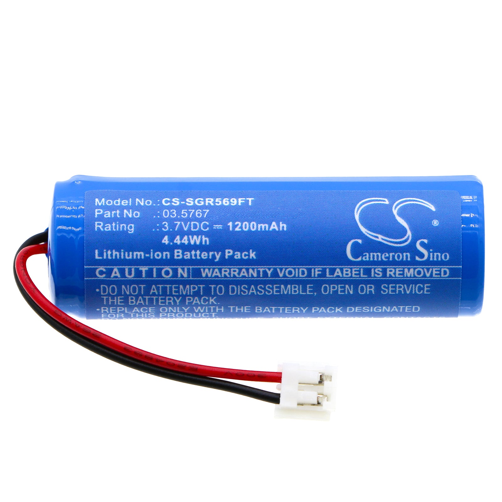 Li-ion, Flashlight Battery fits Scangrip 03.5692, Mini Mag Pro Cob Led, 3.7V, 1200mAh Flashlight Cameron Sino Technology Limited