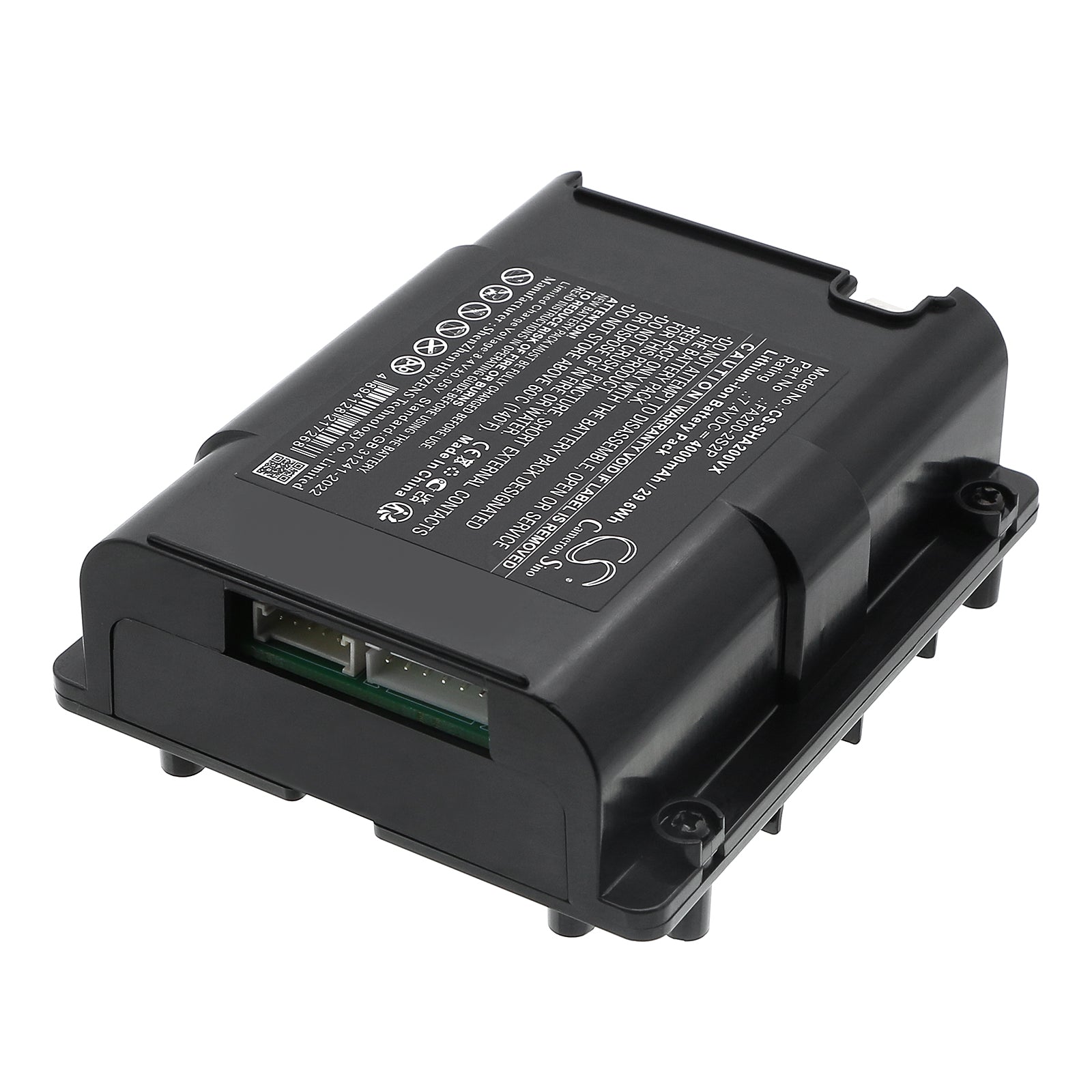 7.4V, Li-ion, 4000mAh, Battery fits Shark FA200, FlexBreeze Fan, 29.6Wh Fans Cameron Sino Technology Limited