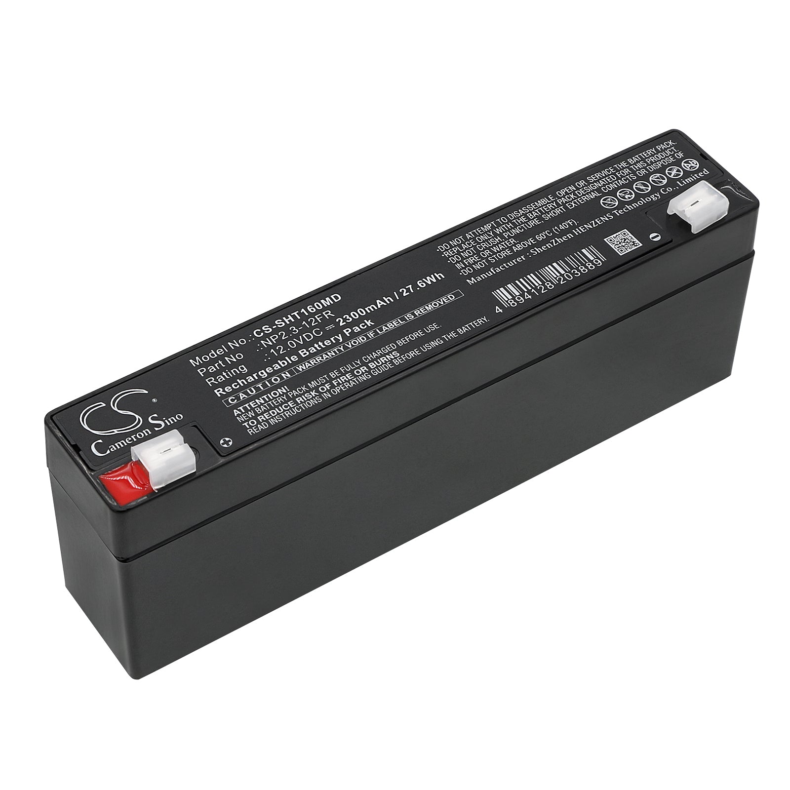 Sealed Lead Acid, Medical Battery fits Abbott Laboratories 4000 Plus Infusion Pump (642-7, Omni Flo 4000, 12V, 2300mAh Medical Cameron Sino Technology Limited