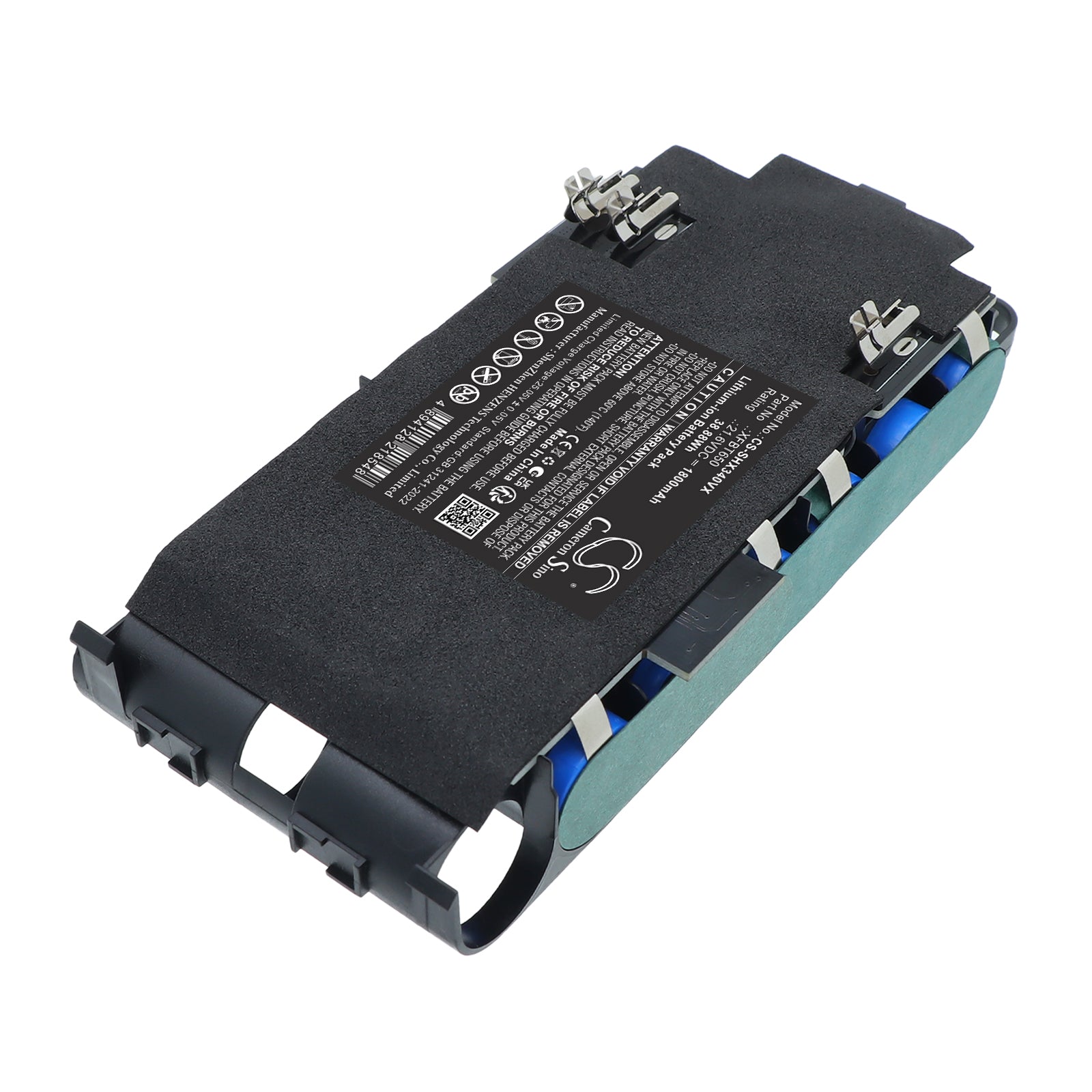21.6V, Li-ion, 1800mAh, Battery fits Shark IX140H, IX141H, 38.88Wh Vacuum Cameron Sino Technology Limited