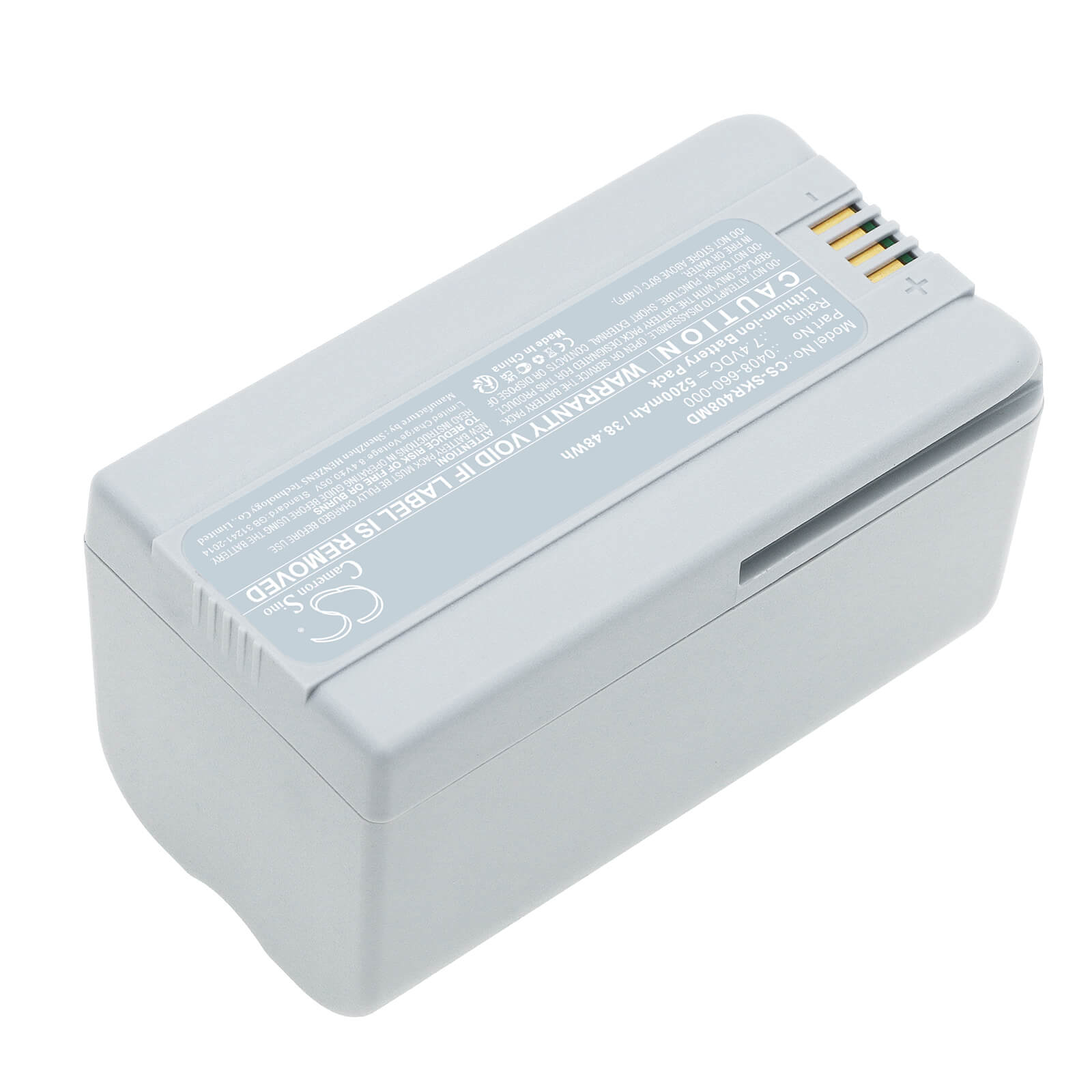 Li-ion Battery fits Stryker, Casque Chirurgical Flyte, Flyte Personal Protection System 7.4V, 5600mAh Medical Cameron Sino Technology Limited