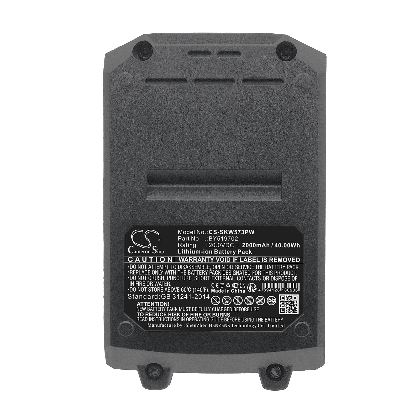Li-ion, Power Tools Battery fits Skil 20v 0.6cm Hex Cordless Impact , 20v 13mm Hammer Drill, 20.0V, 2000mAh Power Tools Cameron Sino Technology Limited