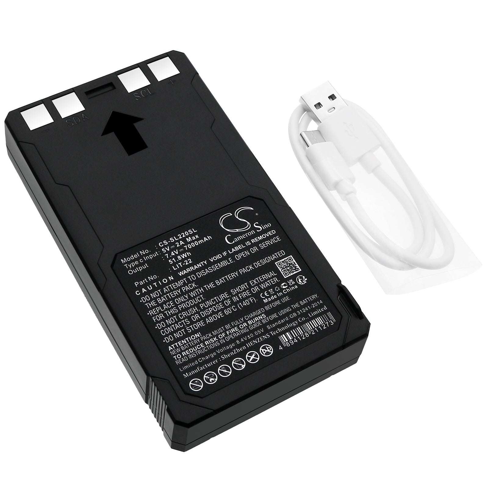7.4V, Li-ion, 7000mAh, Battery fits Spypoint FLEX, FLEX Cellular Trail Camera, 51.8Wh Sports & Outdoors Cameron Sino Technology Limited