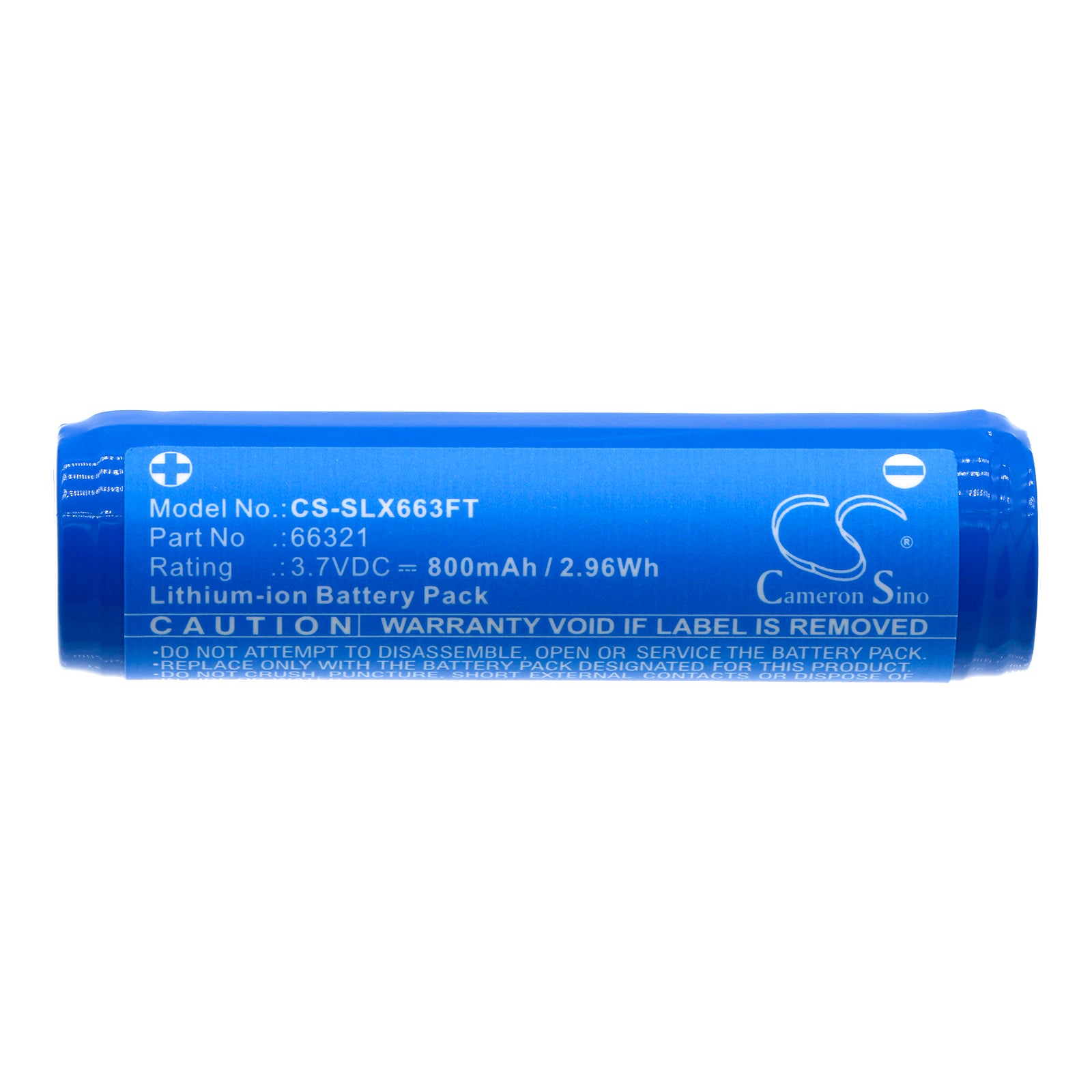 Li-ion, Flashlight Battery fits Streamlight 66320 Flashlight, Microstream, 3.7V, 800mAh Flashlight Cameron Sino Technology Limited