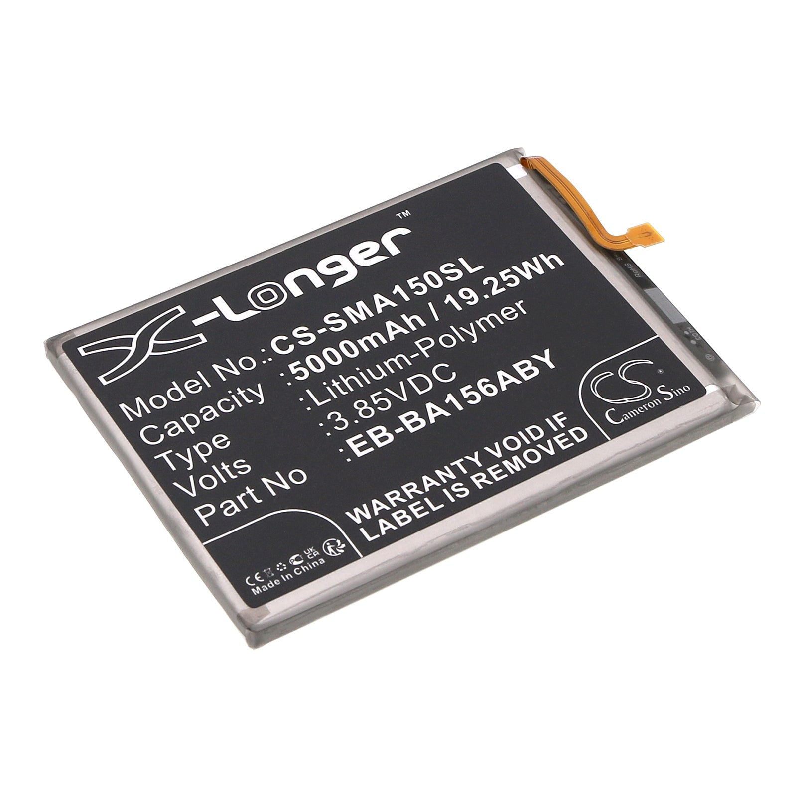 Li-Polymer, Mobile, SmartPhone Battery fits Samsung Galaxy A15 4g 2024, Galaxy A15 5g 2024, 3.85V, 5000mAh Mobile & SmartPhone Cameron Sino Technology Limited
