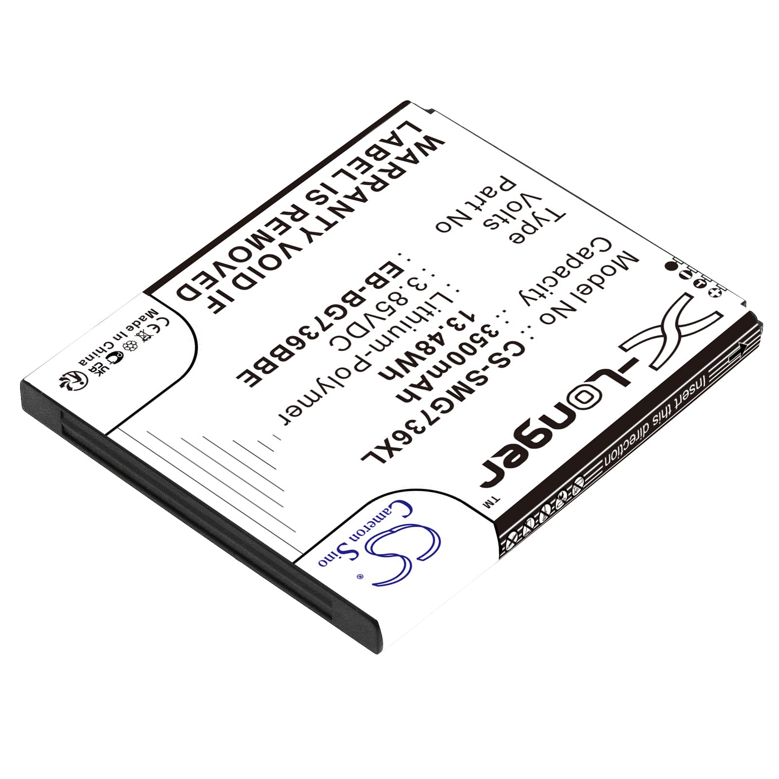 Li-Polymer, Mobile, SmartPhone Battery fits Samsung Galaxy Xcover 6 Pro, Sm-g736b, 3.85V, 3500mAh Mobile & SmartPhone Cameron Sino Technology Limited