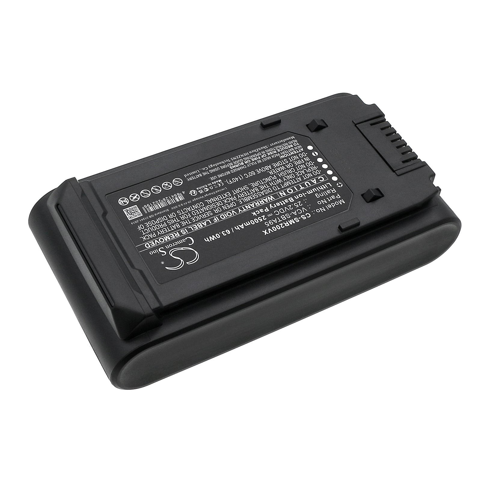 Li-ion, Vacuum Battery fits Samsung Bespoke Jet, Bespoke Jet Complete, 25.2V, 2500mAh Vacuum Cameron Sino Technology Limited