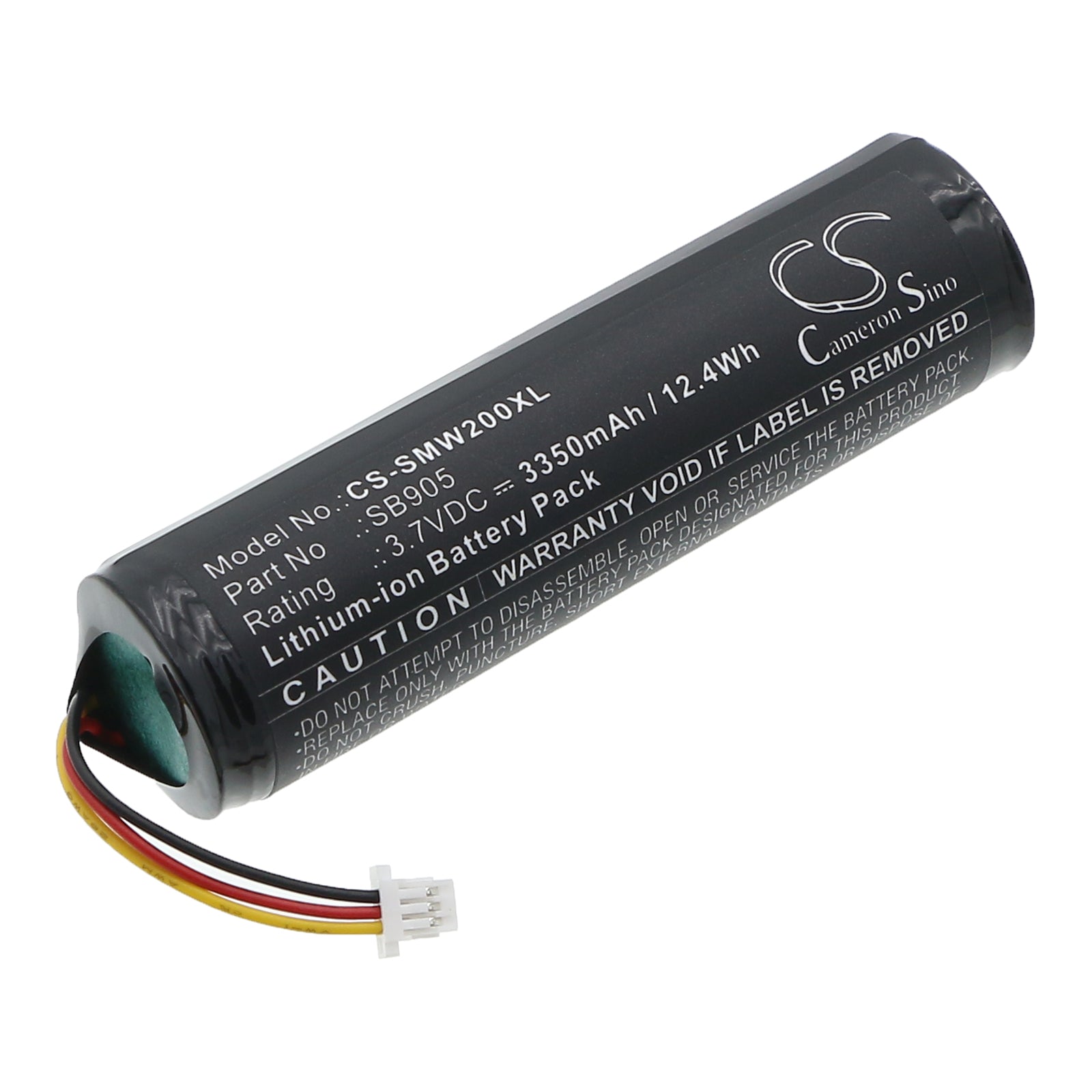 3.7V, Li-ion, 3350mAh, Battery fits Shure MXW Handheld Transmitter, MXW2 Handheld Transmitter, 12.4Wh Transmitters & Receiver Cameron Sino Technology Limited