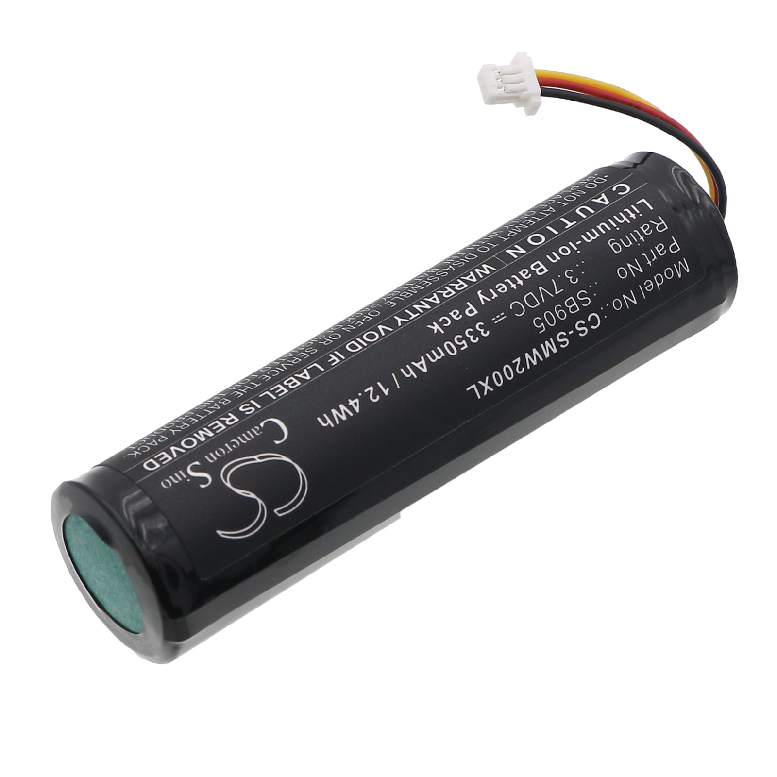 3.7V, Li-ion, 3350mAh, Battery fits Shure MXW Handheld Transmitter, MXW2 Handheld Transmitter, 12.4Wh Transmitters & Receiver Cameron Sino Technology Limited