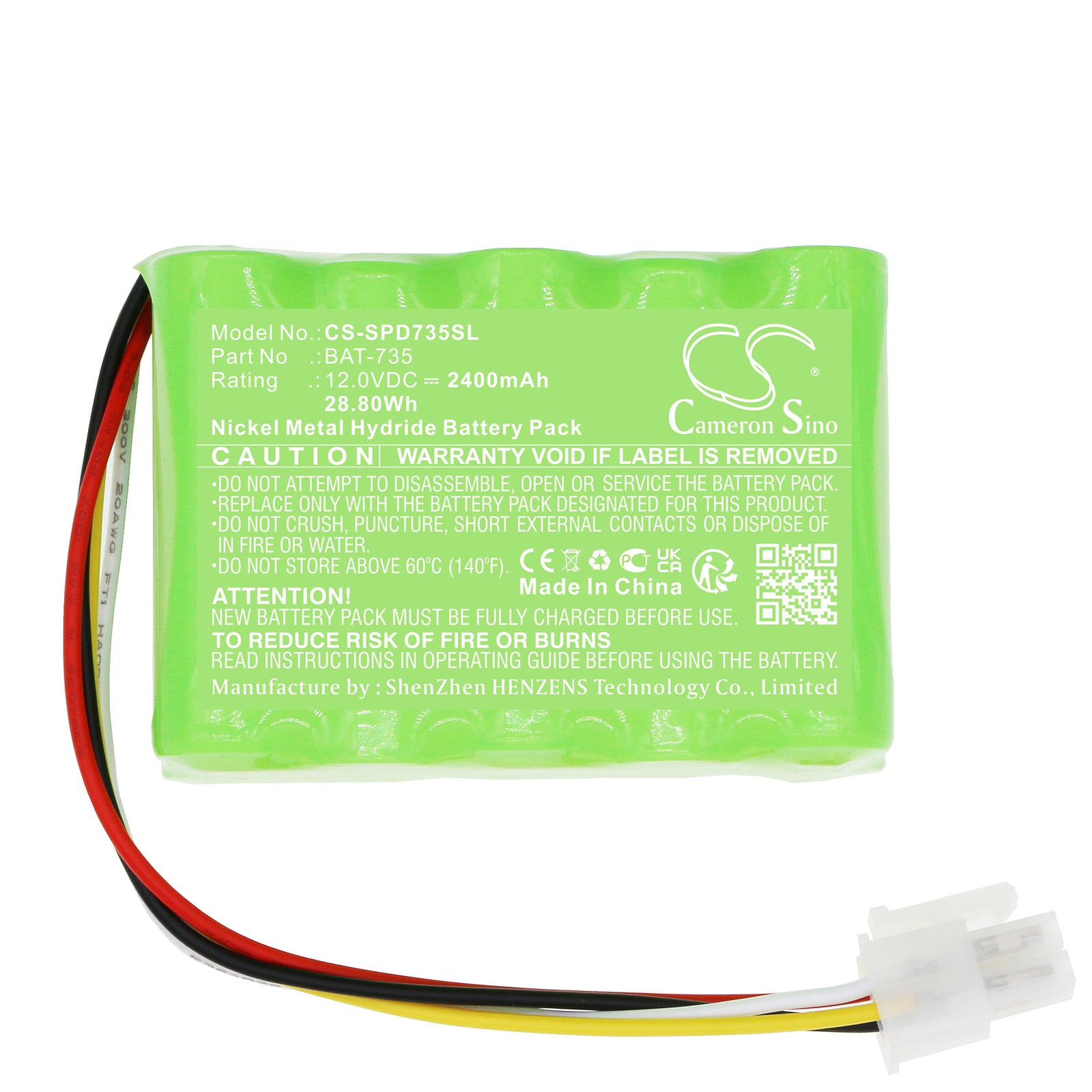 Ni-MH, Equipment, Survey, Test Battery fits Shimpo Dt-735 Stroboscope, 12.0V, 2400mAh Equipment, Survey, Test Cameron Sino Technology Limited