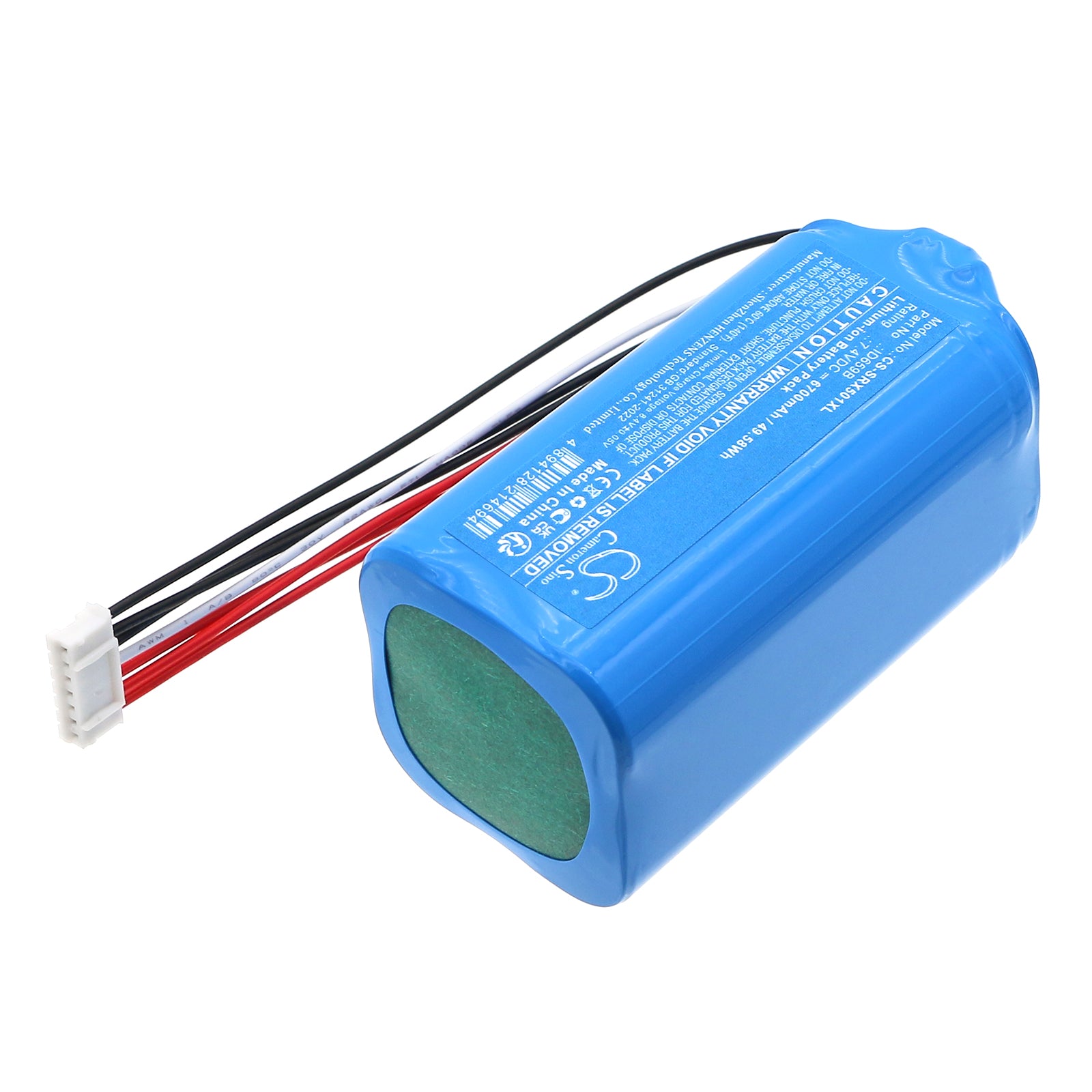 7.4V, Li-ion, 6700mAh, Battery fits Sony SRS-XB501, SRS-XB501G, 49.58Wh Speaker Cameron Sino Technology Limited