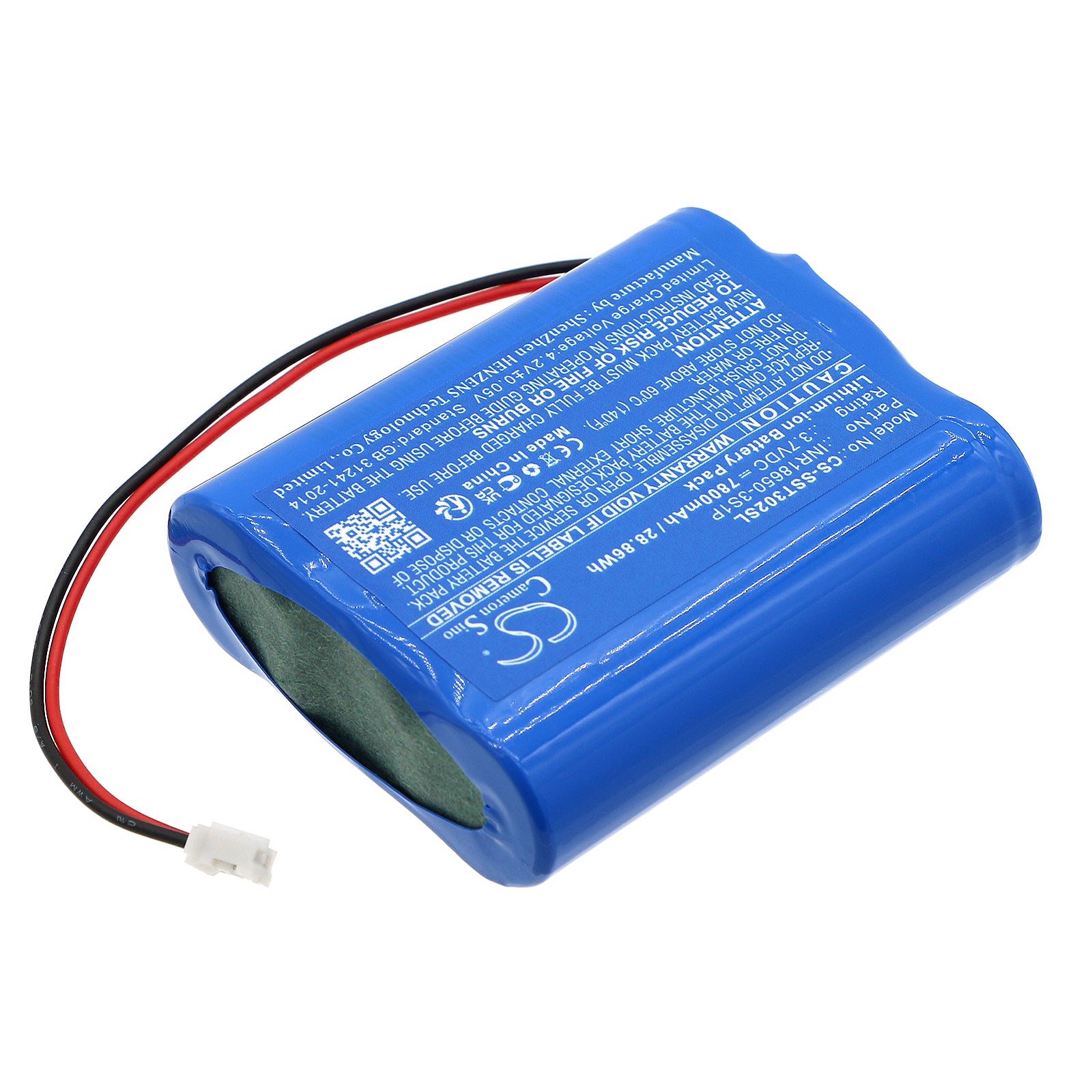 Li-ion, Cosmetic Mirror Battery fits Simplehuman Bt1080, St3024, 3.7V, 7800mAh Cosmetic Mirror Cameron Sino Technology Limited