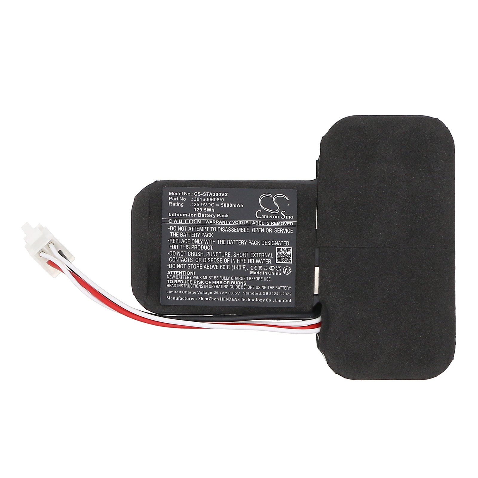 25.9V, Li-ion, 5000mAh, Battery fits Stiga A1500, A3000, 129.5Wh Lawn Mowers Cameron Sino Technology Limited