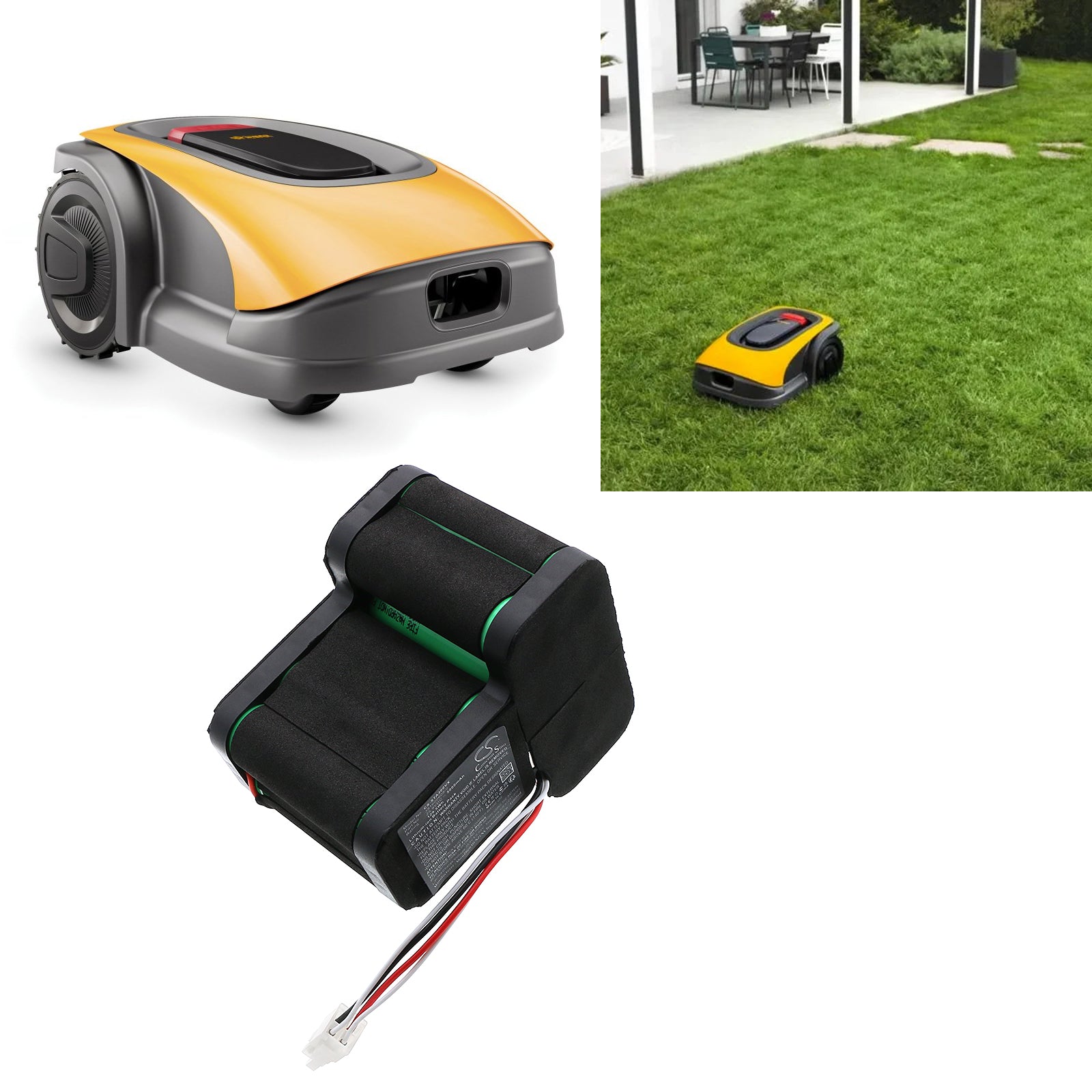 25.9V, Li-ion, 5000mAh, Battery fits Stiga A1500, A3000, 129.5Wh Lawn Mowers Cameron Sino Technology Limited