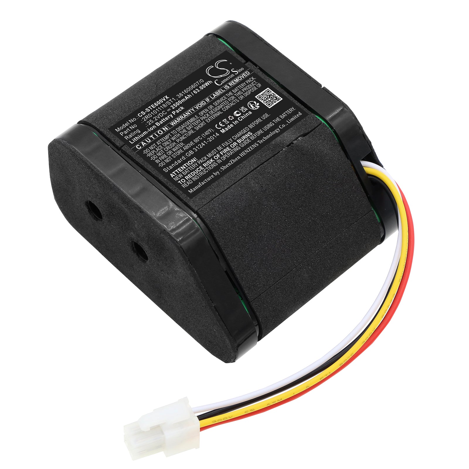 Li-ion, Lawn Mowers Battery fits Stiga 600m2, G600, 25.2V, 2500mAh Lawn Mowers Cameron Sino Technology Limited