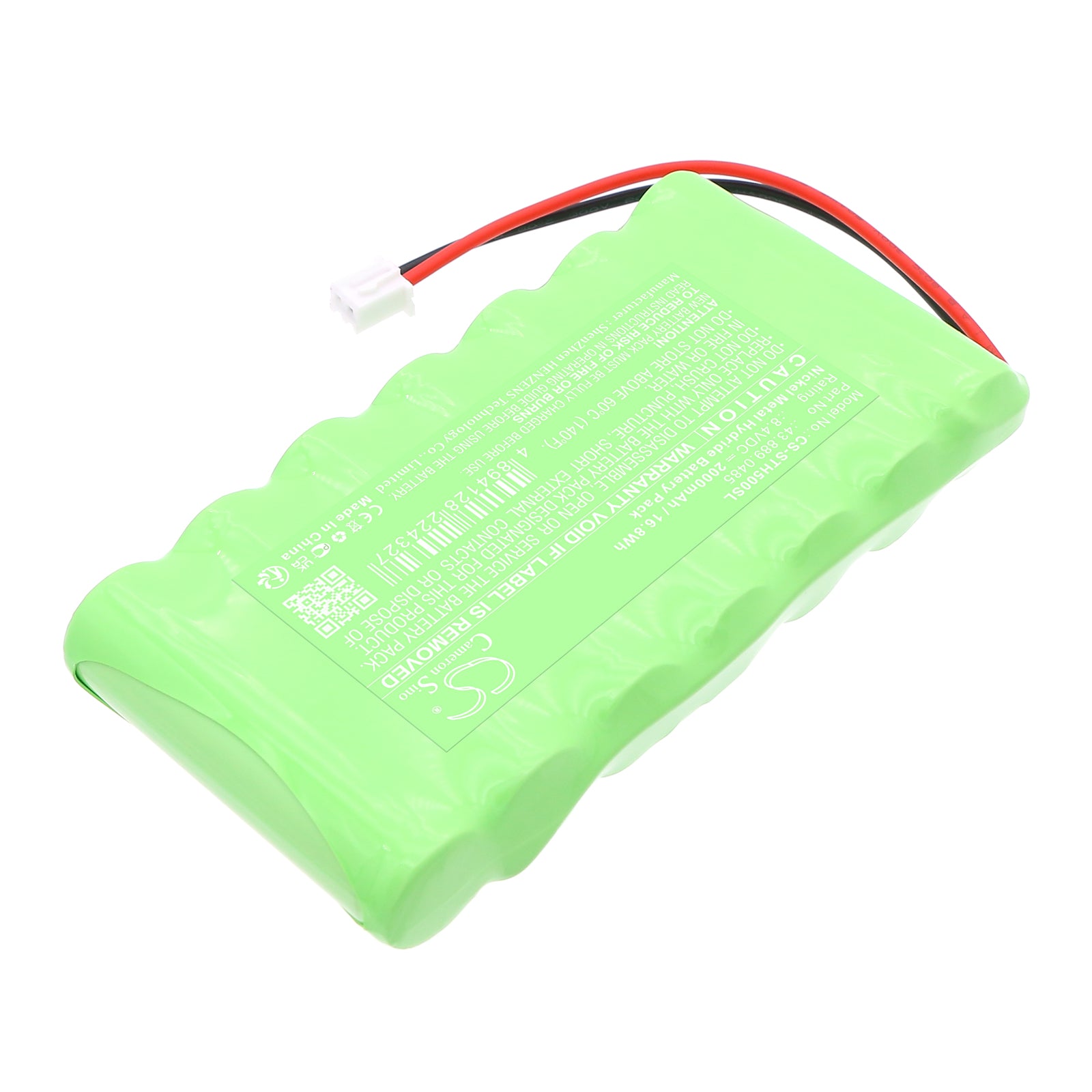 8.4V, Ni-MH, 2000mAh, Battery fits Sauter FH 500, FH 500 Force Gauge, 16.8Wh Equipment, Survey, Test Cameron Sino Technology Limited