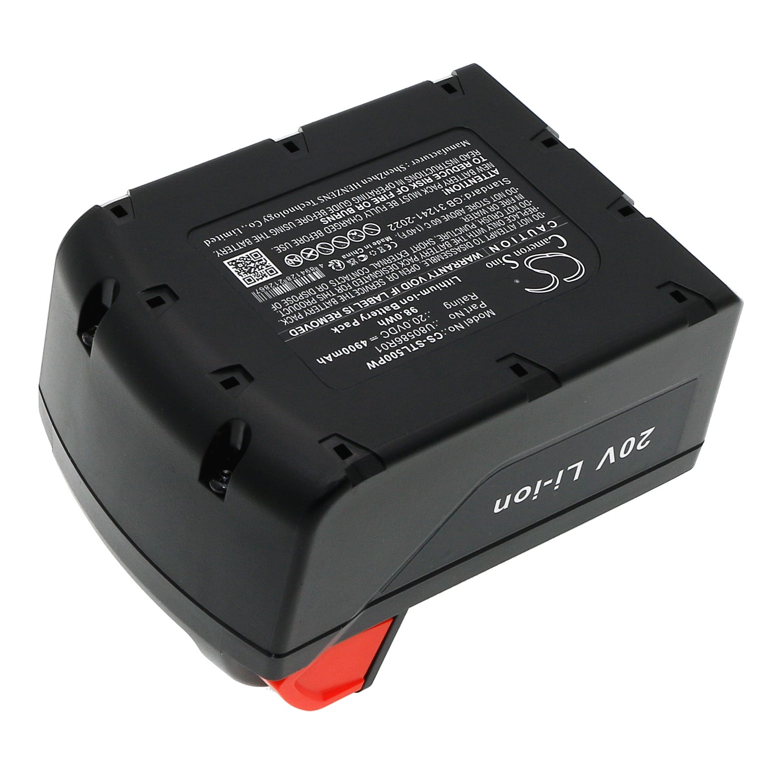 20V, Li-ion, 4900mAh, Battery fits Samuel STL-500, 98Wh Power Tools Cameron Sino Technology Limited