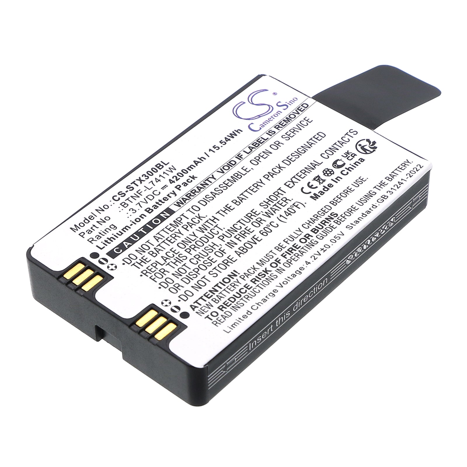 3.7V, Li-ion, 4200mAh, Battery fits Southern Polaris X3 Sanding Reed Handbook, 15.54Wh Equipment, Survey, Test Cameron Sino Technology Limited