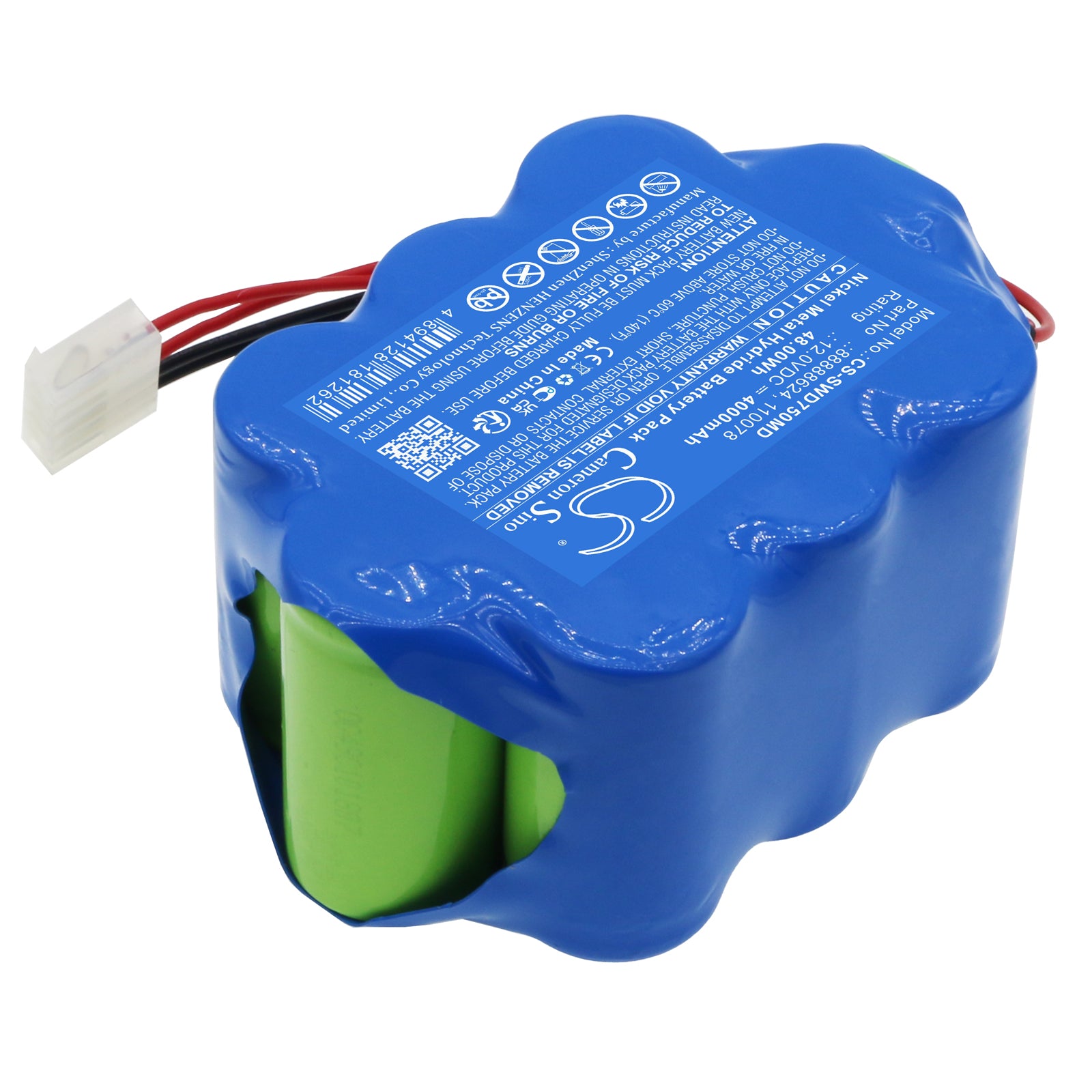 Ni-MH, Medical Battery fits Simonson-wheel Defibrillator 750, Defibrillator Dms730, 12.0V, 4000mAh Medical Cameron Sino Technology Limited