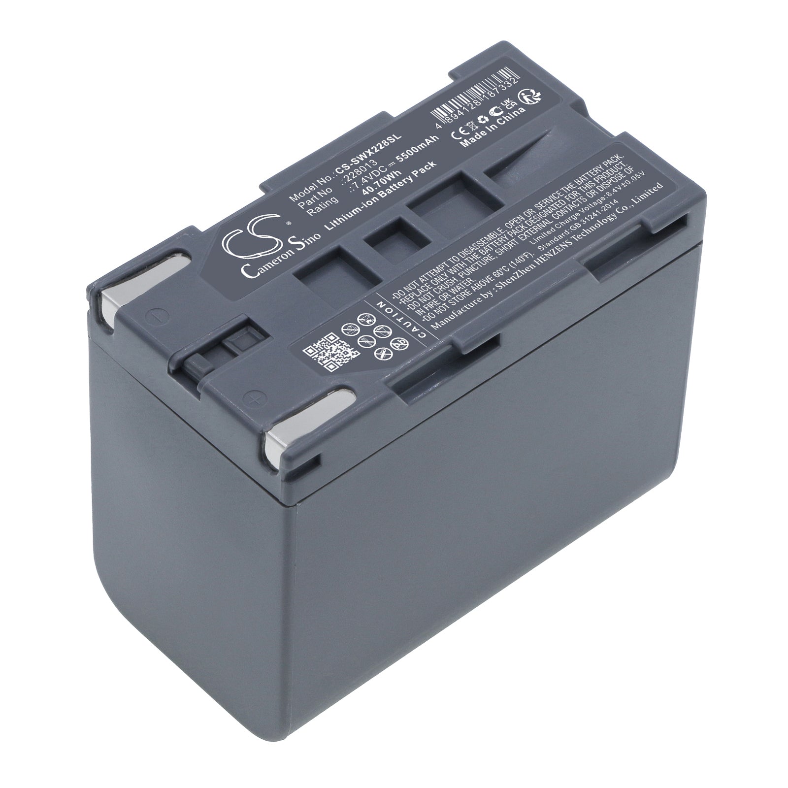 Li-ion, Equipment, Survey, Test Battery fits Softing It Wirexpert, Wirexpert Wx_ac_bat1, 7.4V, 5500mAh Equipment, Survey, Test Cameron Sino Technology Limited