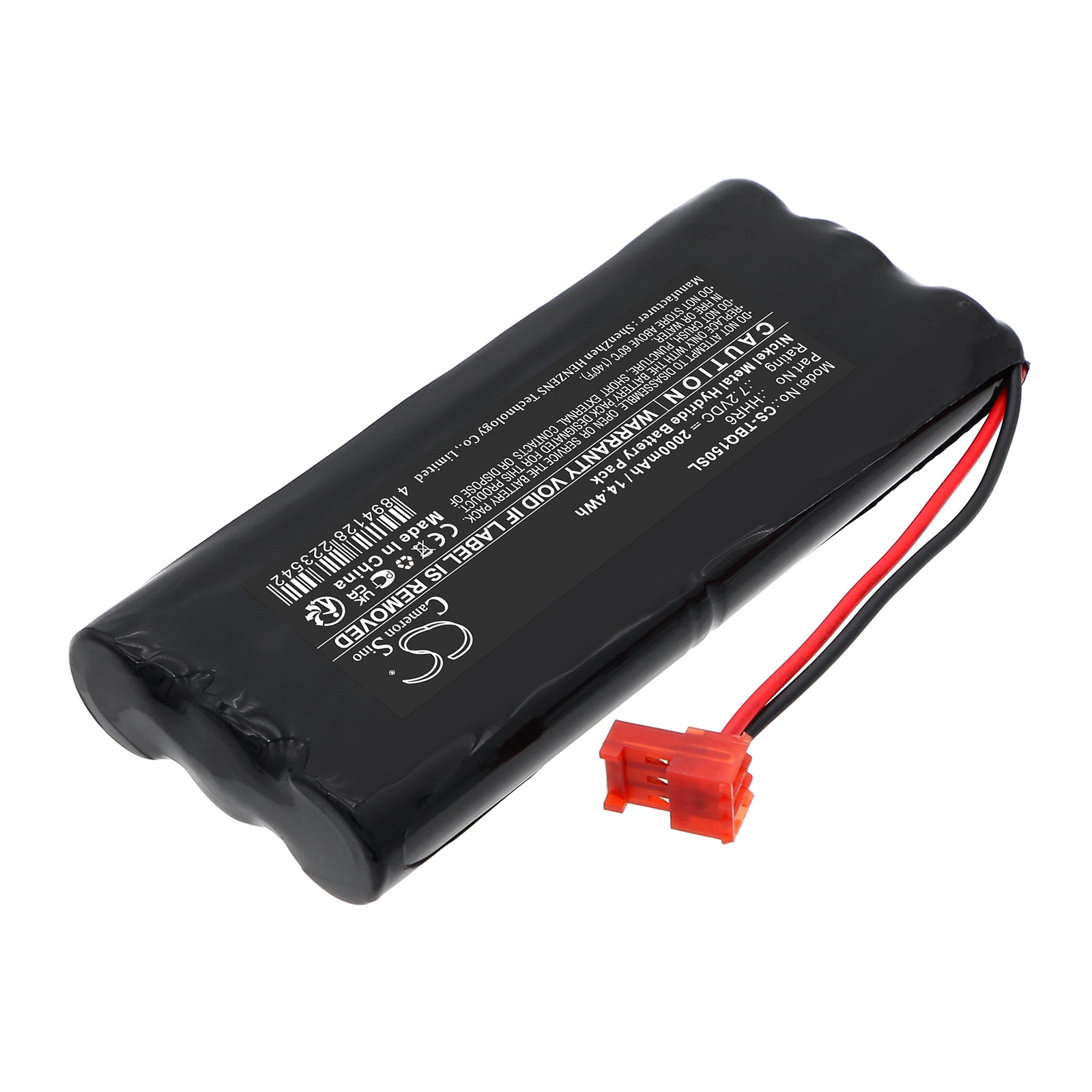 7.2V, Ni-MH, 2000mAh, Battery fits Tobias IQ150 Paper-Chek, 14.4Wh Equipment, Survey, Test Cameron Sino Technology Limited