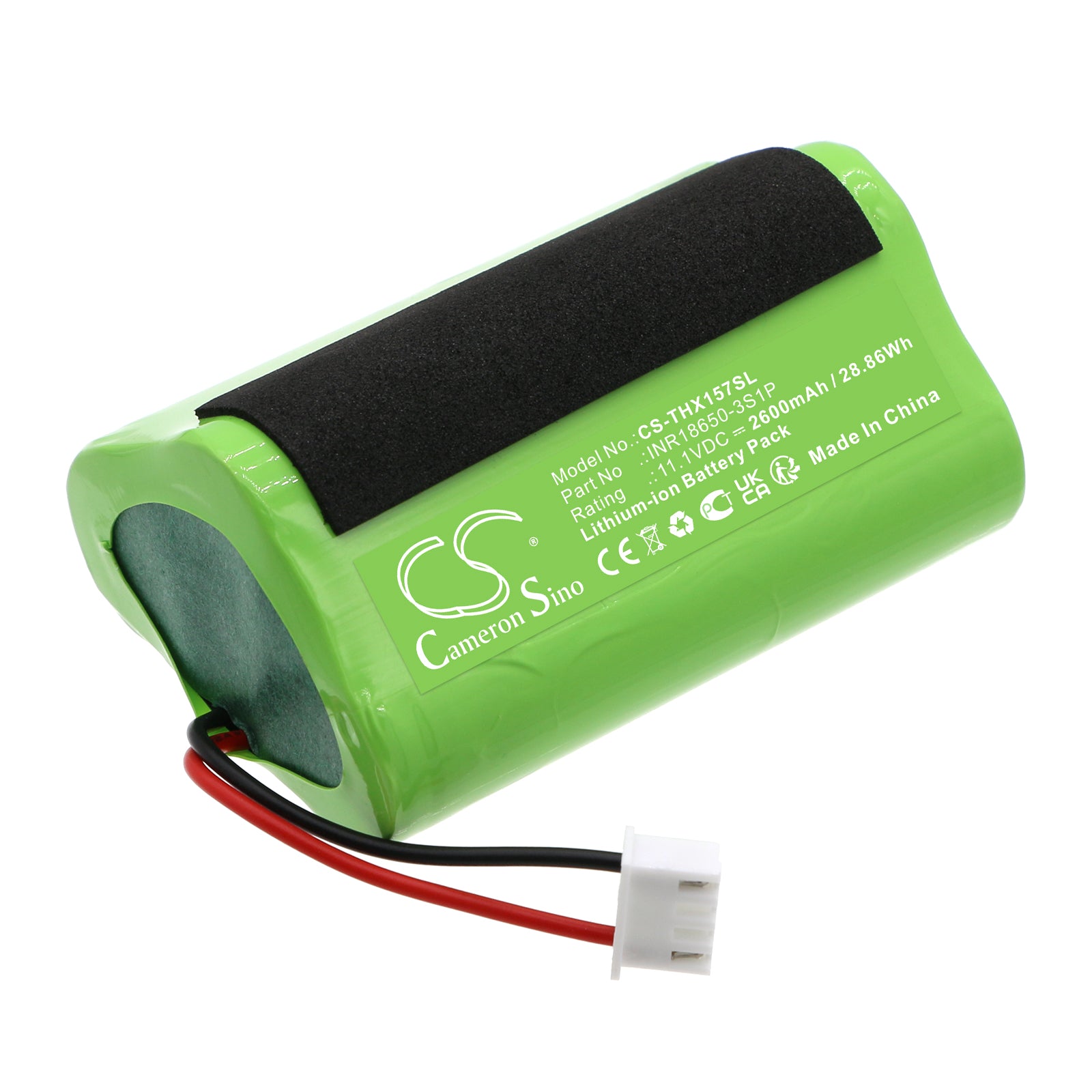 Li-ion, Air Compressor Battery fits Technaxx Tx-157, 11.1V, 2600mAh Air Compressor Cameron Sino Technology Limited