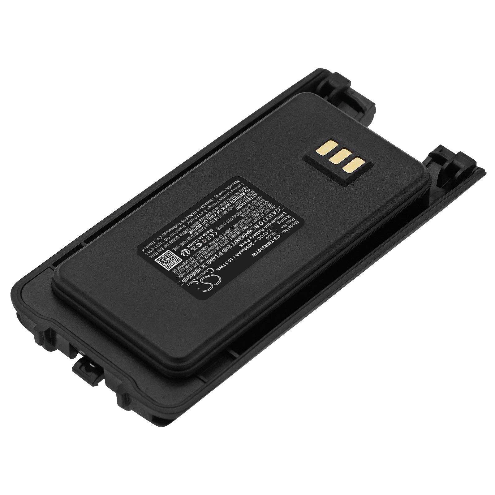 Li-ion, Two-Way Radio Battery fits Harico P73, Tytera Md-2017, 7.4V, 2050mAh Two-Way Radio Cameron Sino Technology Limited