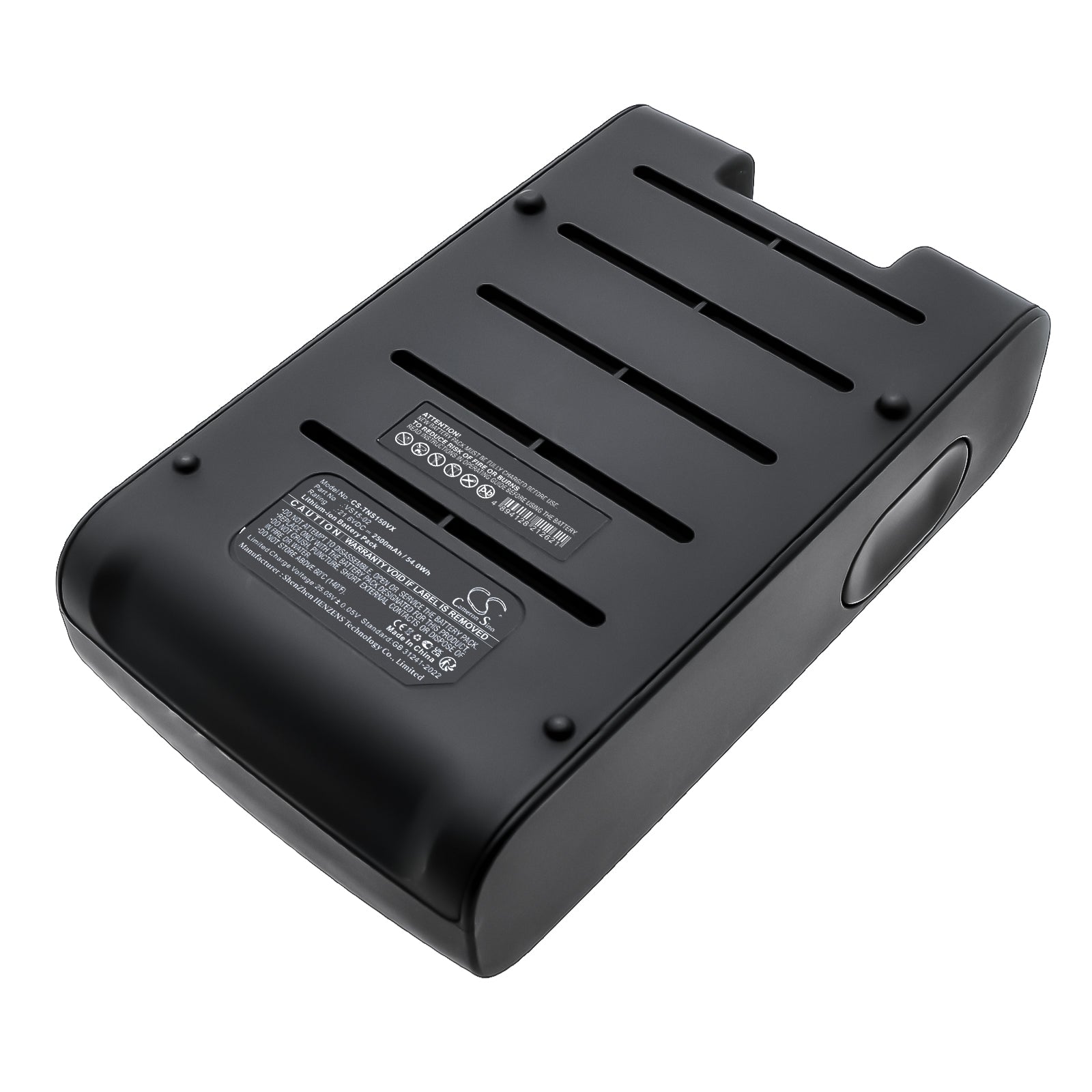 21.6V, Li-ion, 2500mAh, Battery fits Tineco Pure One S11 Smart, Pure One S11 Tango, 54Wh Vacuum Cameron Sino Technology Limited
