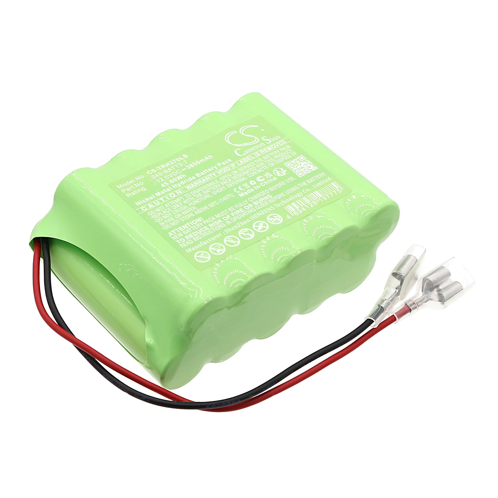Ni-MH, Bicycles Flashlights Battery fits Trail Tech 040-batt3.7, 12.0V, 3800mAh Bicycles Flashlights Cameron Sino Technology Limited