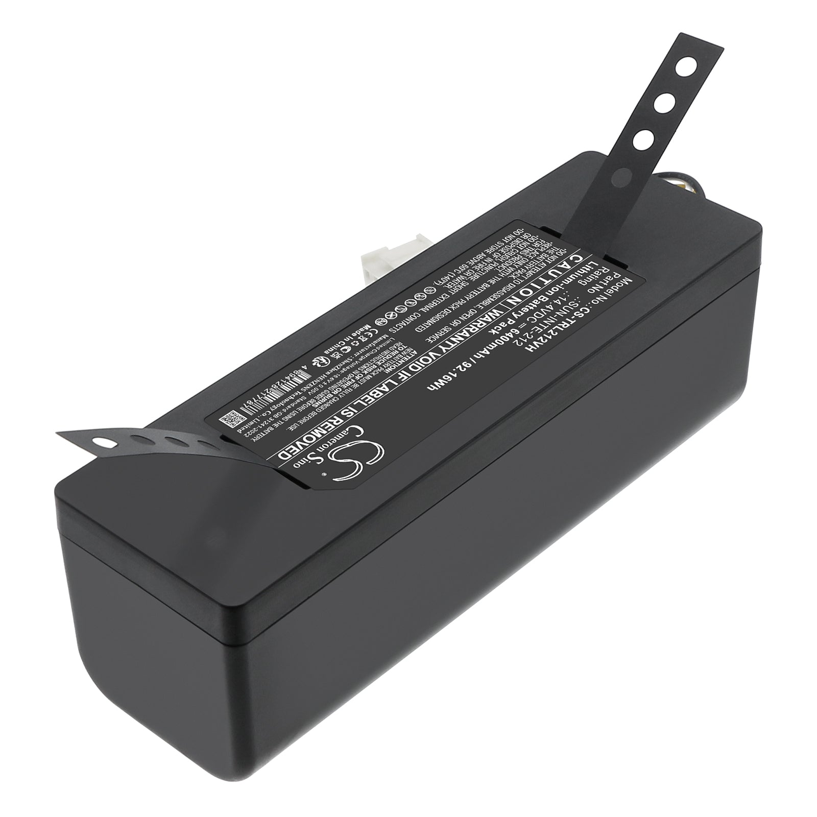 14.4V, Li-ion, 6400mAh, Battery fits Trifo Emma Pet, Lucy, 92.16Wh Vacuum Cameron Sino Technology Limited