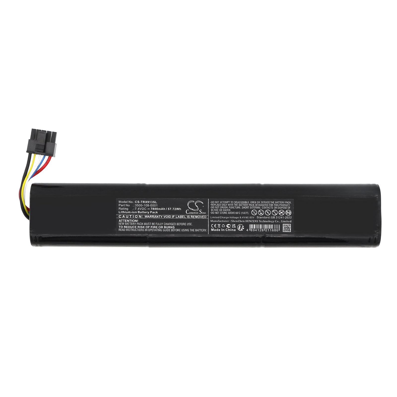 7.4V, Li-ion, 7800mAh, Battery fits Thuraya 9103, IP Modem, 57.72Wh Satellite Phone Cameron Sino Technology Limited
