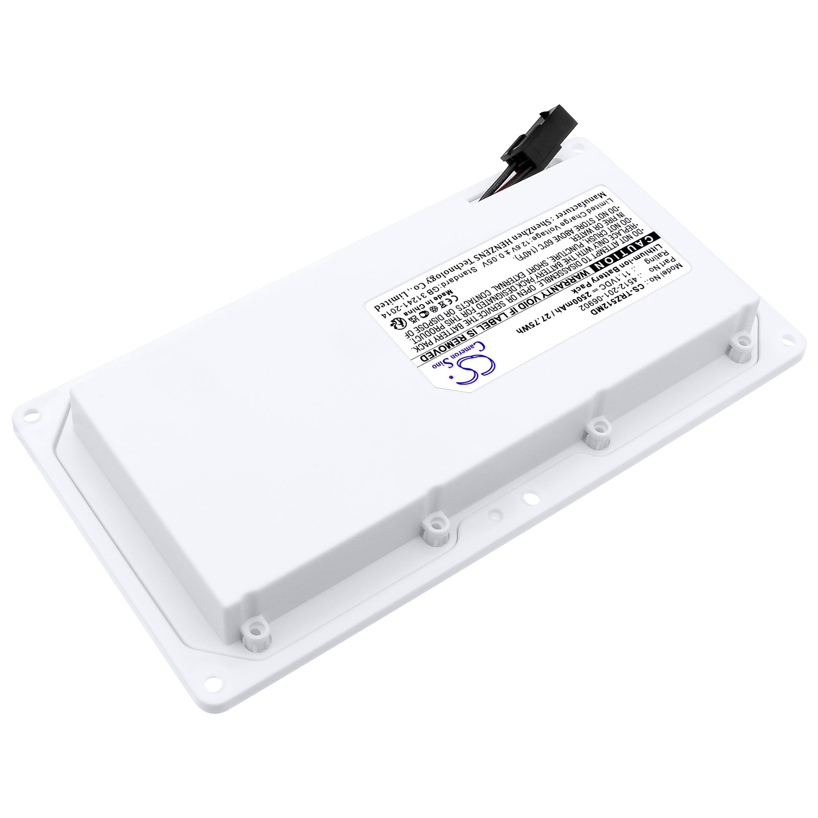 Li-ion, Medical Battery fits Trixell 3543 Pr, 3543 Pr Wireless Portable Dete, 11.1V, 2500mAh Medical Cameron Sino Technology Limited
