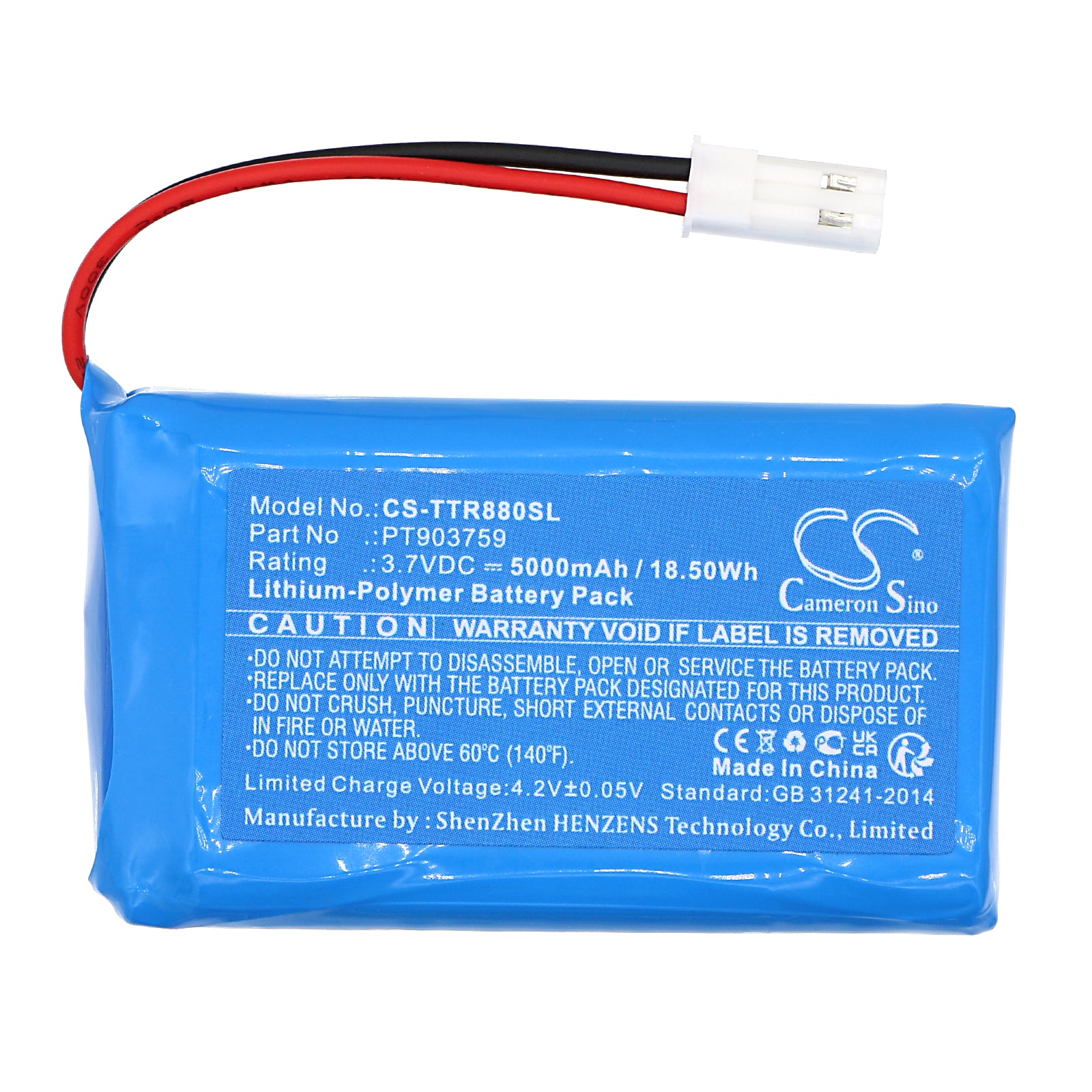Li-Polymer, Equipment, Survey, Test Battery fits Triplett 8060 Camview Elite Video Test , Camview Elite Video Test Monit, 3.7V, 5000mAh Equipment, Survey, Test Cameron Sino Technology Limited