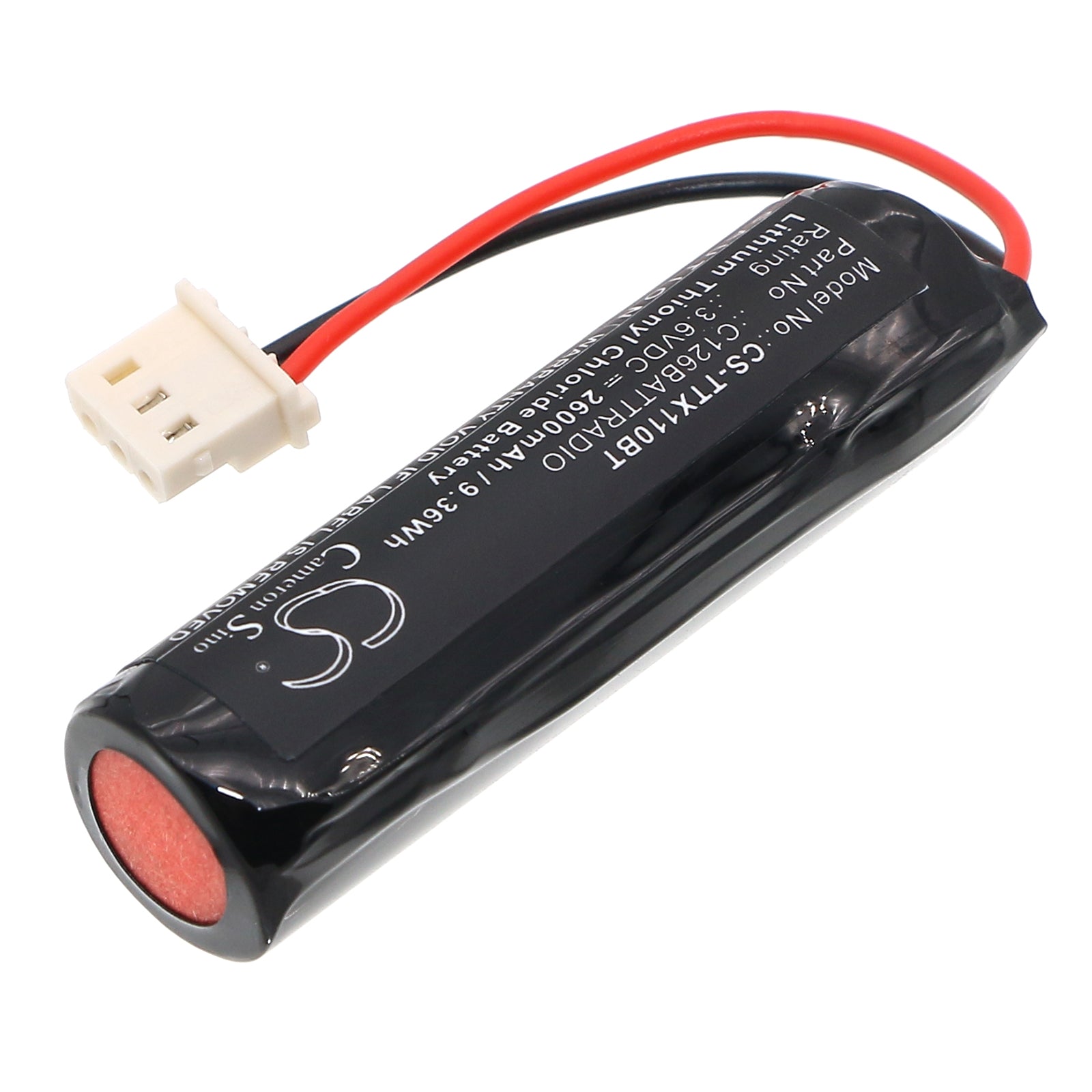 Replacement Technoalarm TX110 TX120 TX210 TX310 LiSOCl2 Battery 3.6V 2600mAh 9.36Wh For Security Systems Alarm System Cameron Sino Technology Limited