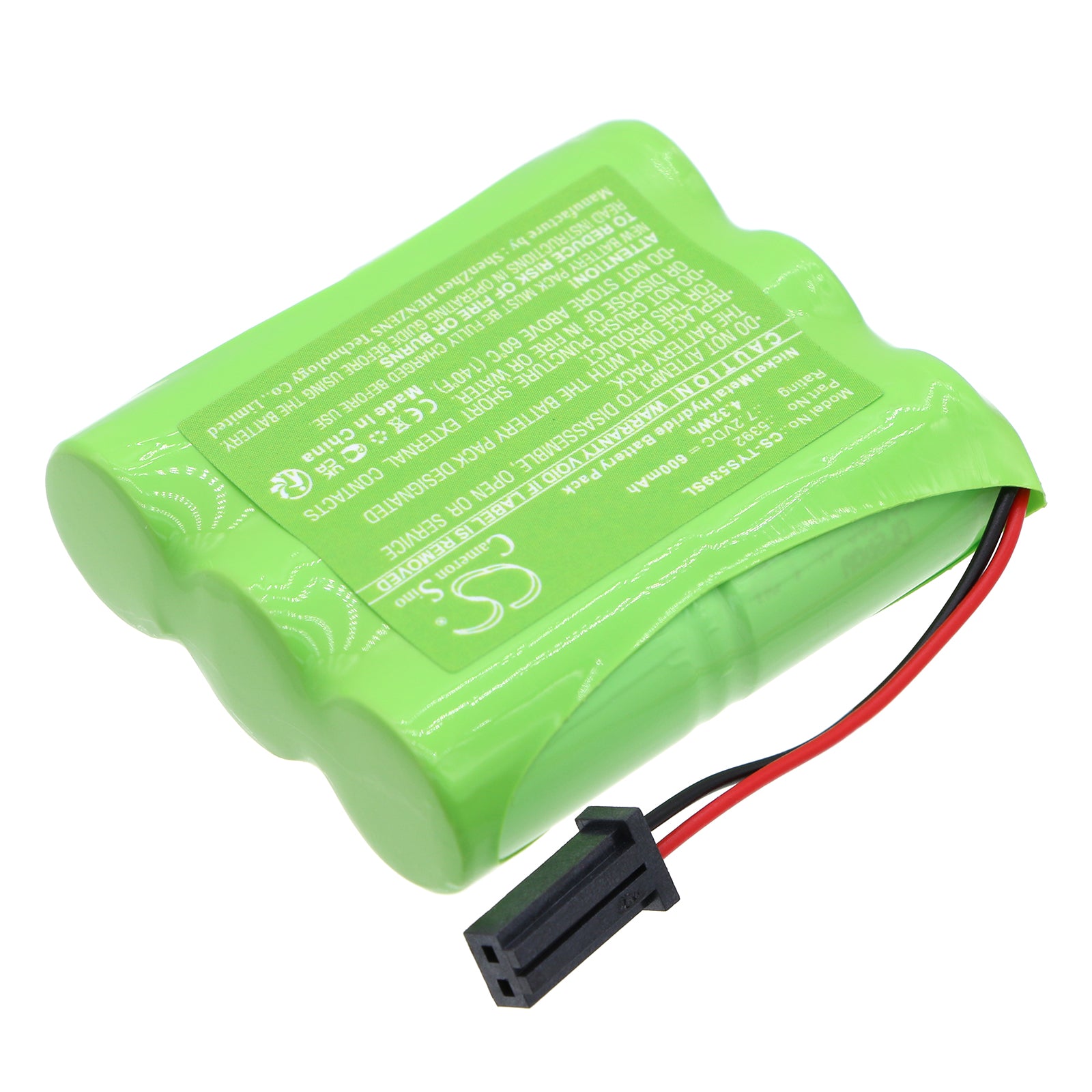 Ni-MH, Siren Alarm Battery fits Toyota 08192-44810, 08192-44811, 7.2V, 600mAh Siren Alarm Cameron Sino Technology Limited