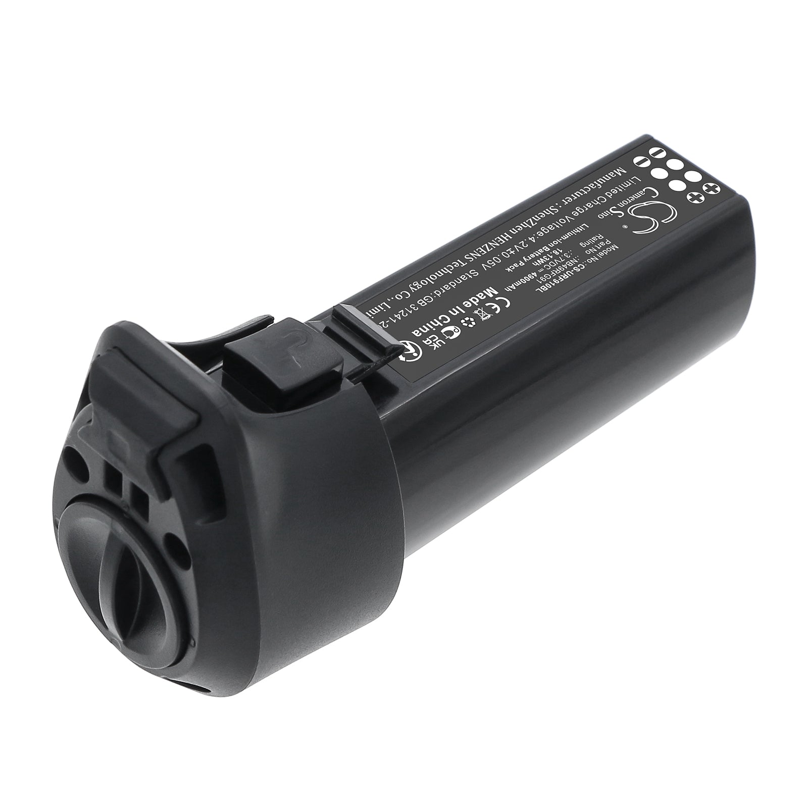 3.7V, Li-ion, 4900mAh, Battery fits Urovo RFG91, RFG91 UHF-RFID, 18.13Wh Barcode Scanner Cameron Sino Technology Limited