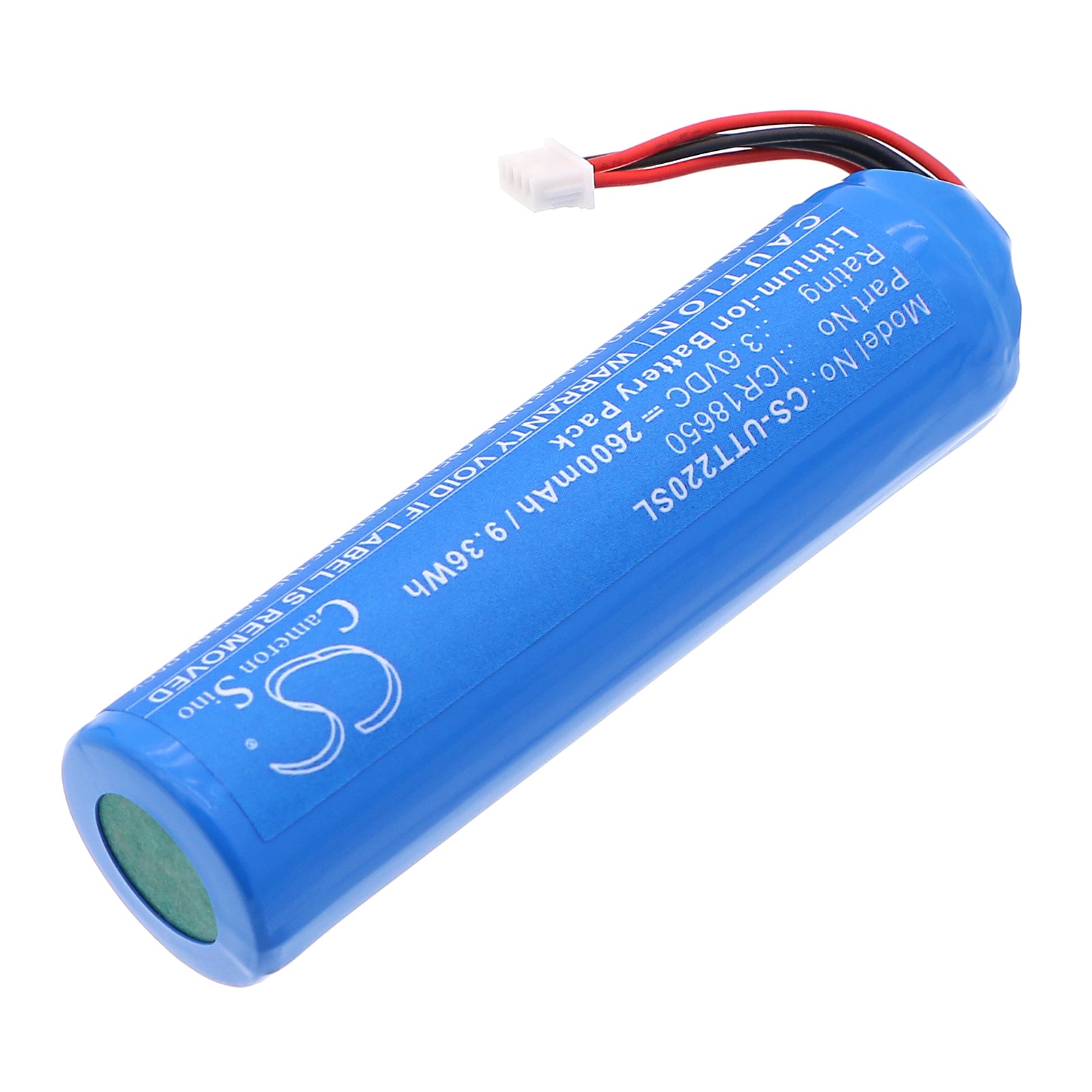 3.6V, Li-ion, 2600mAh, Battery fits UNI-T UTi220B, UTi220B Heavy Duty Thermal Camera, 9.36Wh Thermal Camera Cameron Sino Technology Limited