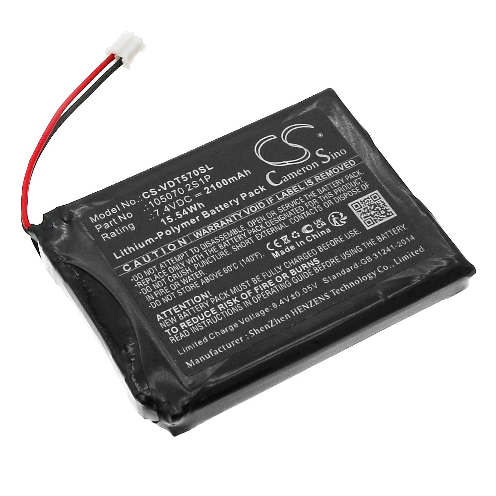 Li-Polymer, Equipment, Survey, Test Battery fits Napa Echlin 92-1548 Tpms Programmin, Echlin 92-1548 Tpms Tool, 7.4V, 2100mAh Equipment, Survey, Test Cameron Sino Technology Limited