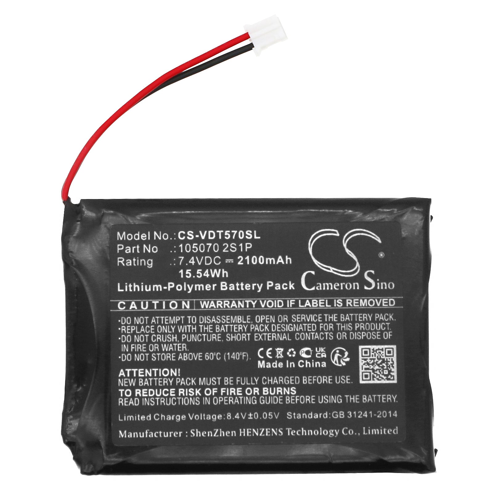 Li-Polymer, Equipment, Survey, Test Battery fits Napa Echlin 92-1548 Tpms Programmin, Echlin 92-1548 Tpms Tool, 7.4V, 2100mAh Equipment, Survey, Test Cameron Sino Technology Limited