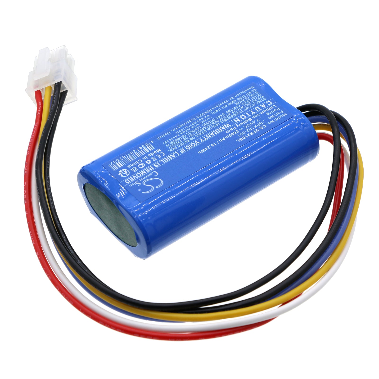 Li-ion, Payment Terminal Battery fits Verifone Pca169-001-01, Pca169-404-01-a, 7.4V, 2600mAh Payment Terminal Cameron Sino Technology Limited