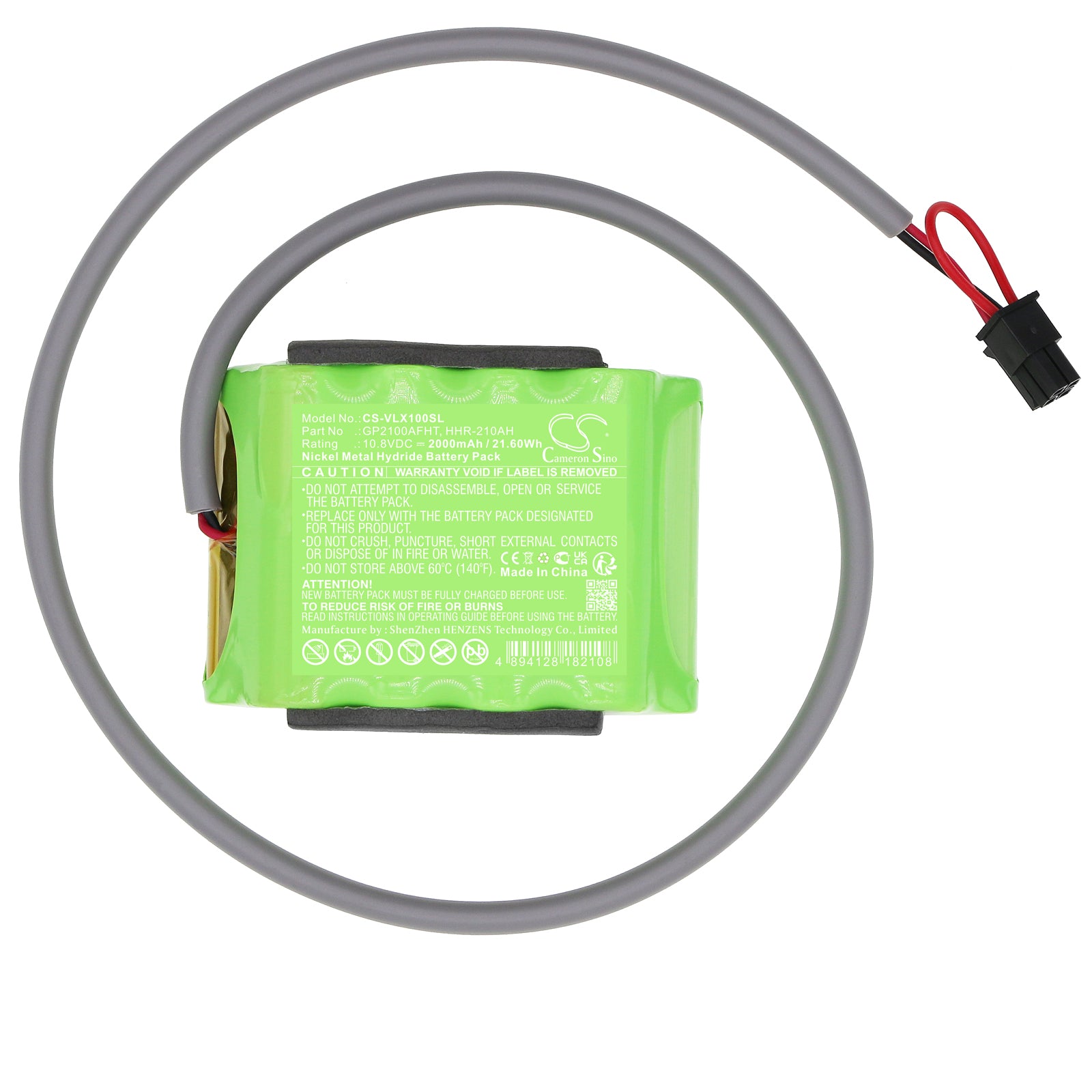 Ni-MH, Smart Home Battery fits Velux Dachfenster, Integra Solar, 10.8V, 2000mAh Smart Home Cameron Sino Technology Limited