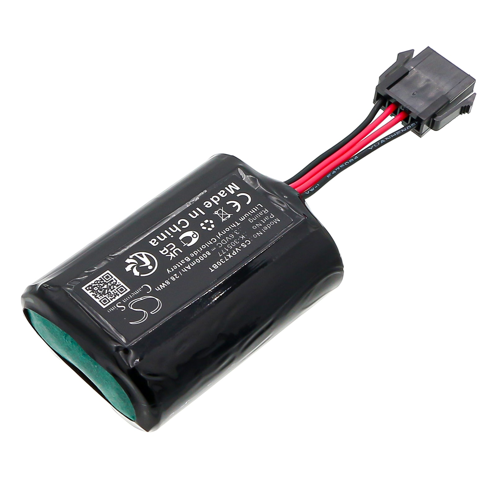 Visonic 3 Point 6 Volt LiSOCl2 8000mAh Battery For MCS 730 MCS 740 PowerMax Siren 28 Watt Hours Alarm System Cameron Sino Technology Limited
