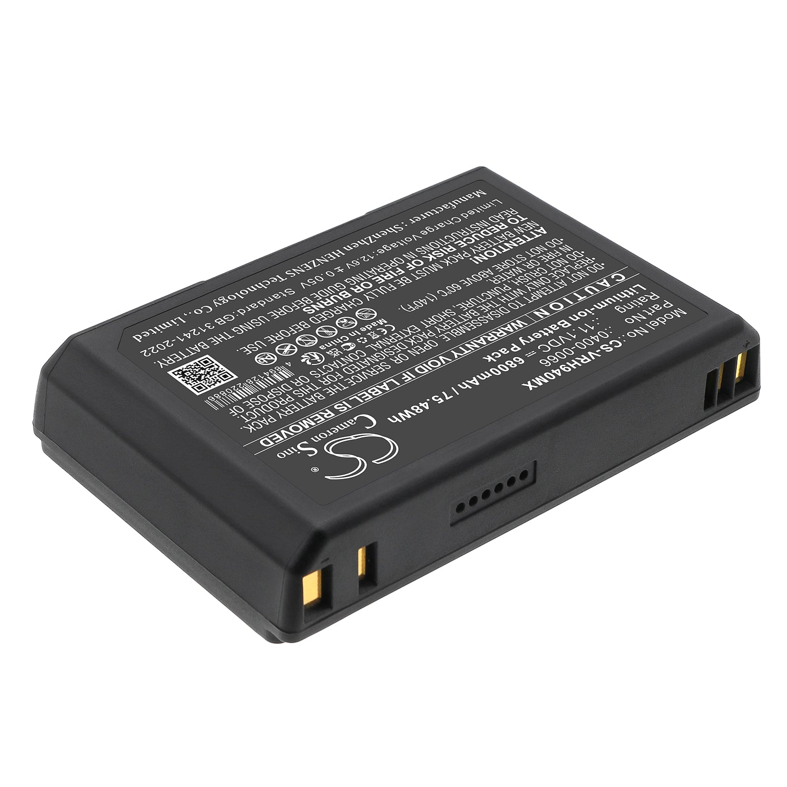 11.1V, Li-ion, 6800mAh, Battery fits Verathon 9400 Bladderscan, BVI 9400, 75.48Wh Medical Cameron Sino Technology Limited