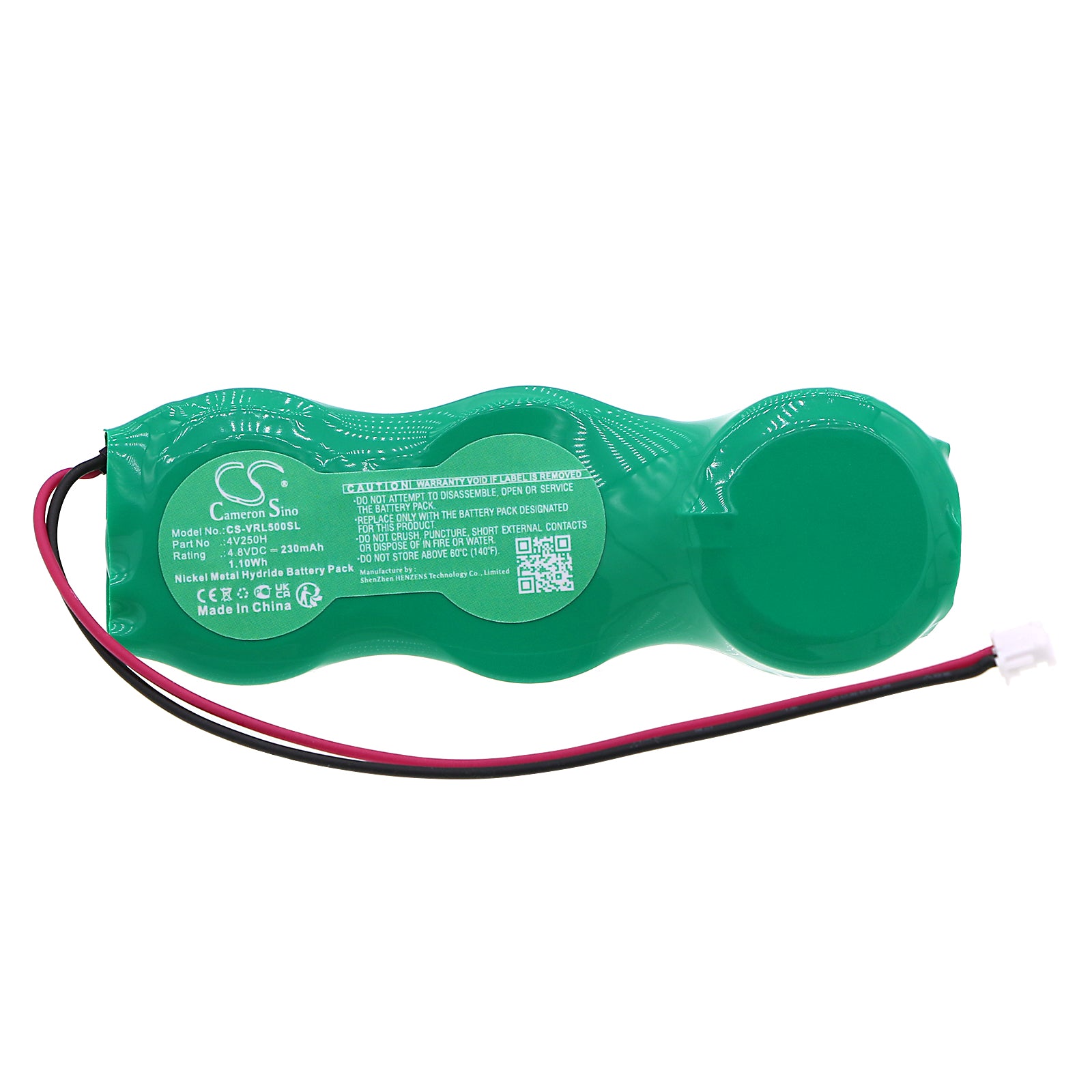 Ni-MH, Siren Alarm Battery fits Volvo 31252084, 8696043, 4.8V, 230mAh Siren Alarm Cameron Sino Technology Limited