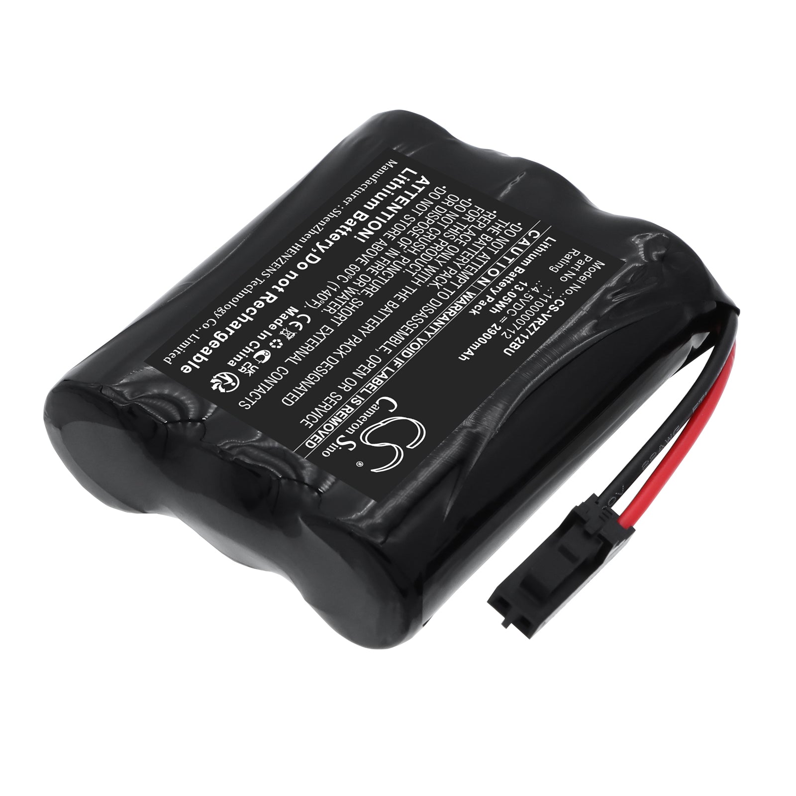 4.5V, Lithium, 2900mAh, Battery fits Verizon 1100000712, 13.05Wh RAID Controller Cameron Sino Technology Limited