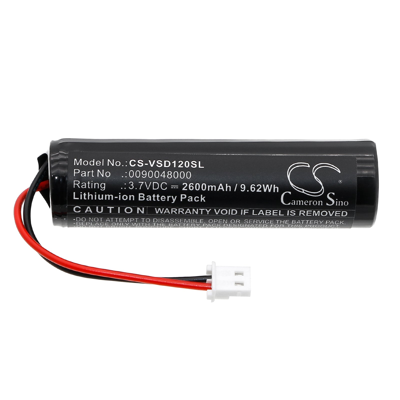 3.7V, Li-ion, 2600mAh, Battery fits Viavi 120 DSP, Seeker, 9.62Wh Equipment, Survey, Test Cameron Sino Technology Limited