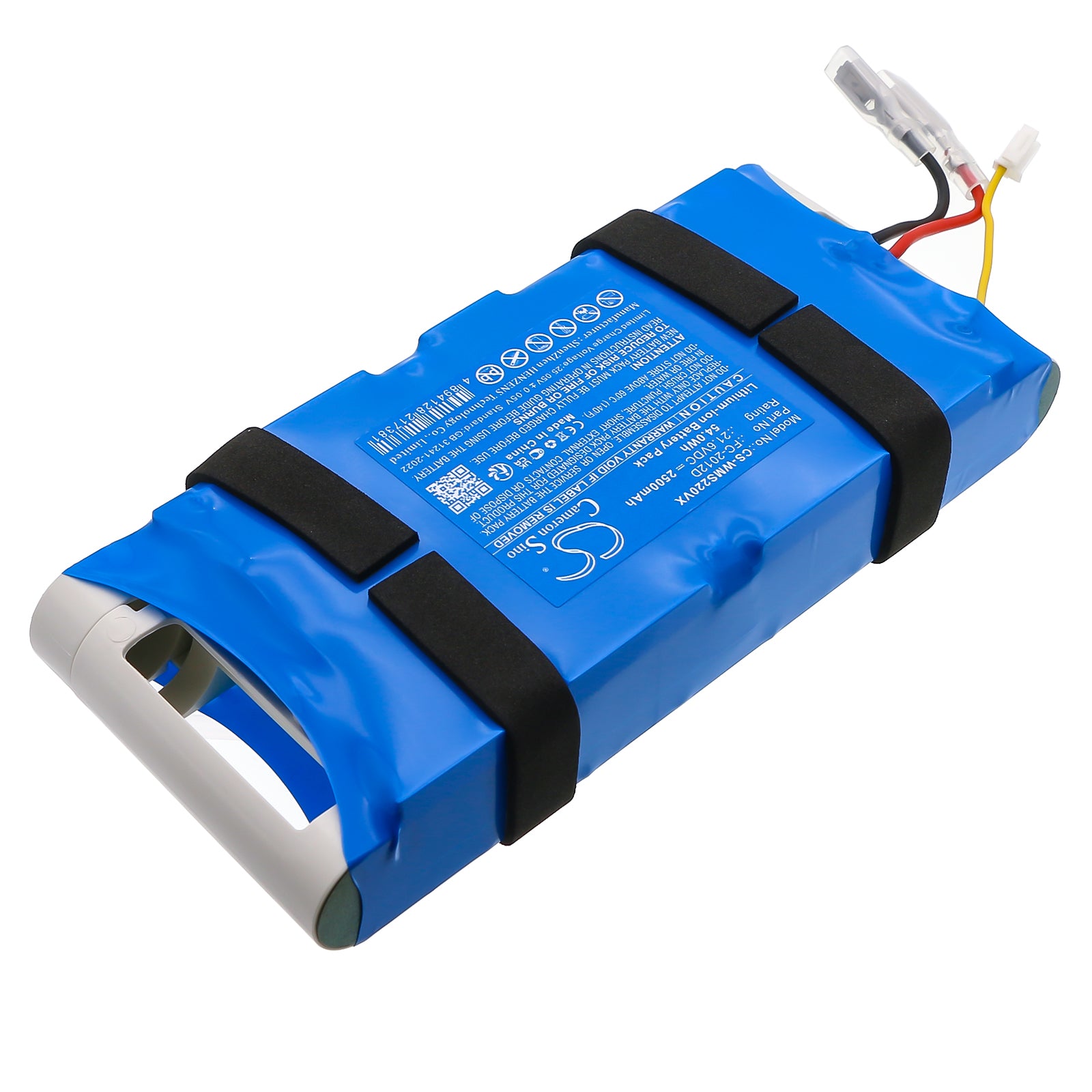 21.6V, Li-ion, 2500mAh, Battery fits WOMOW S22 Tech, 54Wh Vacuum Cameron Sino Technology Limited